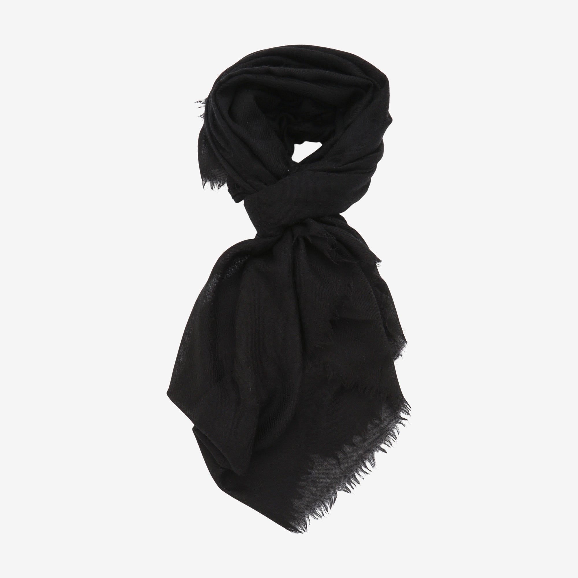 Large Square Wispy Cashmere Scarf