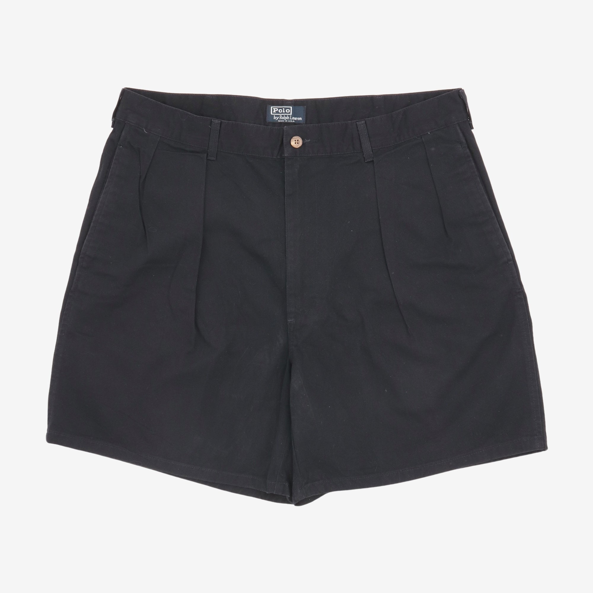 Double Pleated Chino Shorts (34W)