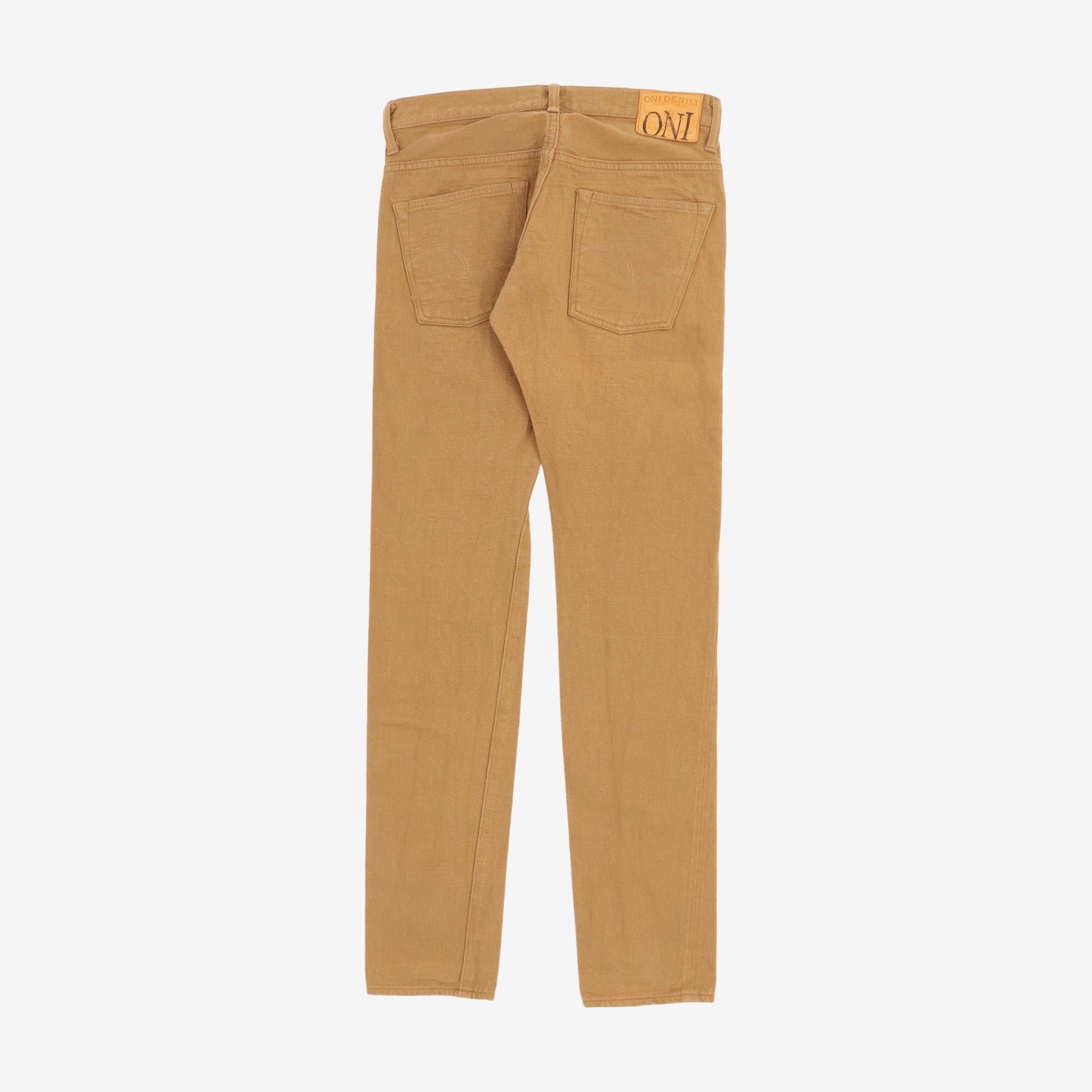 672BESZER Beige Selvedge Denim (30W X 33L)