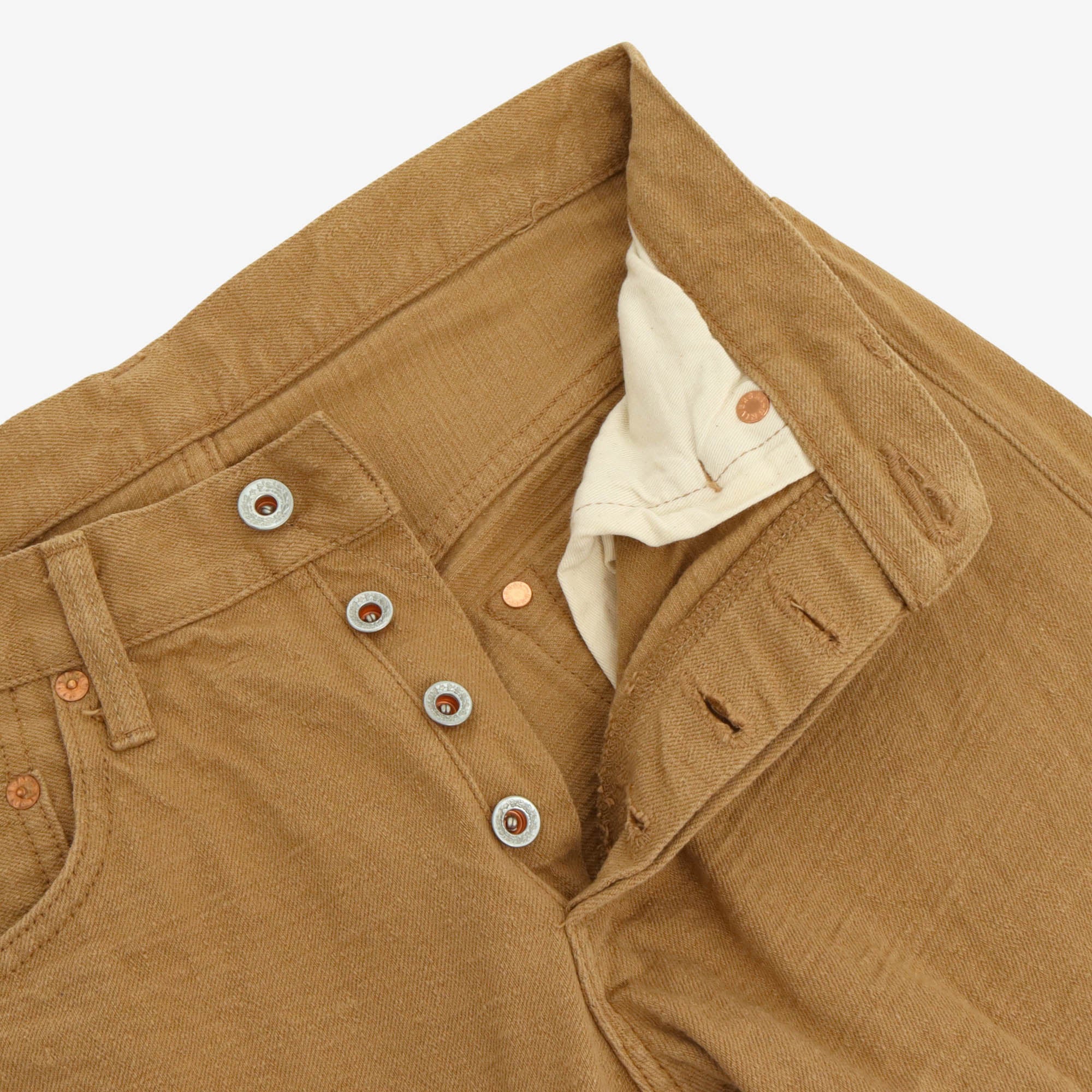 672BESZER Beige Selvedge Denim (30W X 33L)