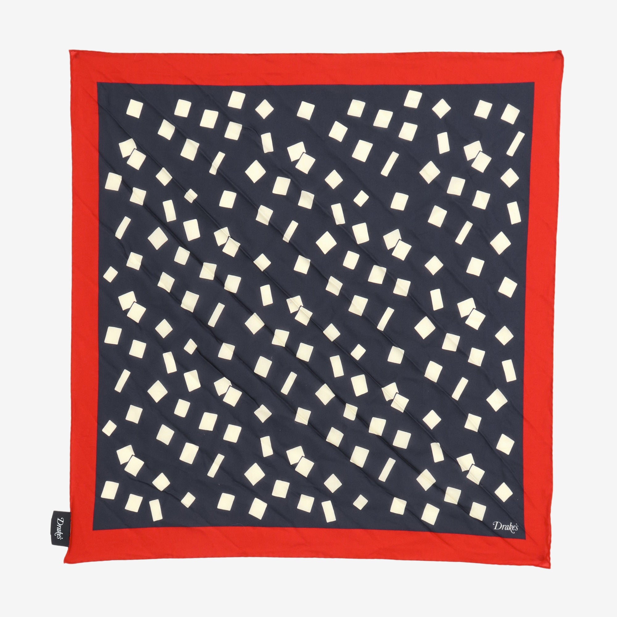Printed Silk Blend Bandana