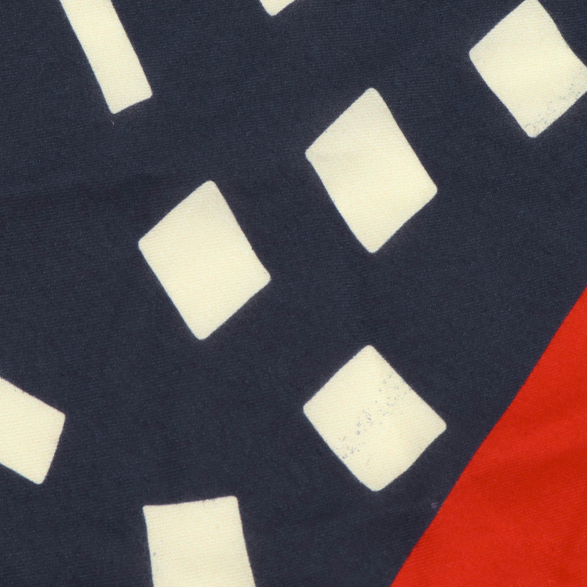 Printed Silk Blend Bandana