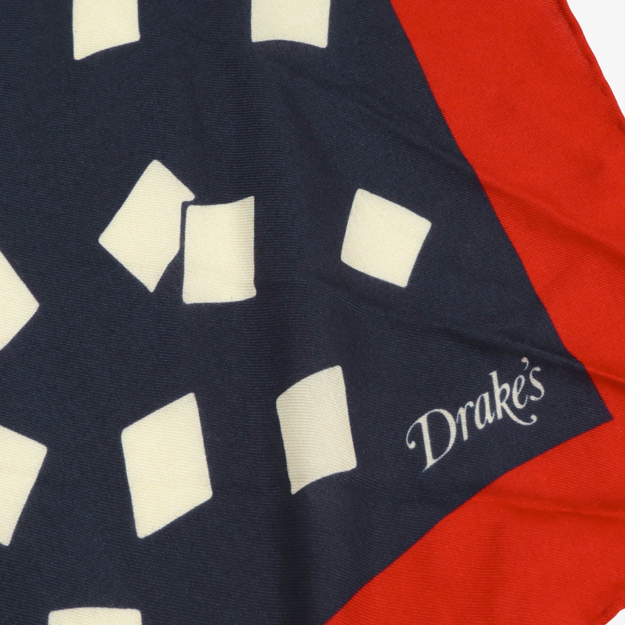 Printed Silk Blend Bandana