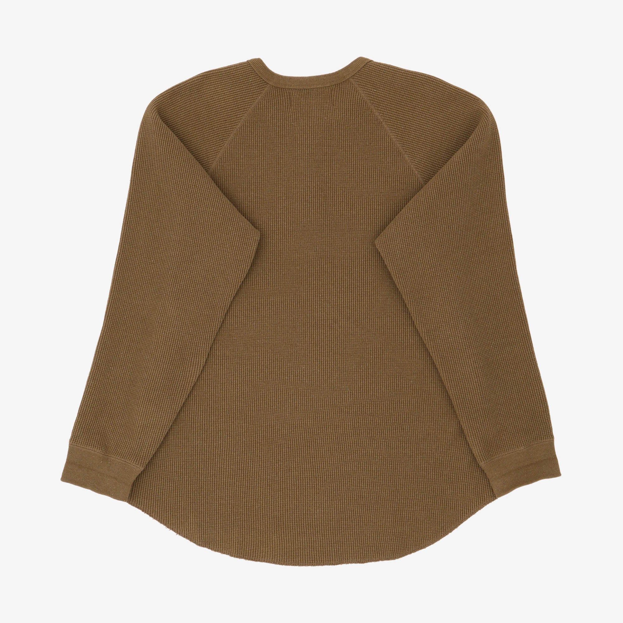 Foxfibre Heavyweight Waffle Henley