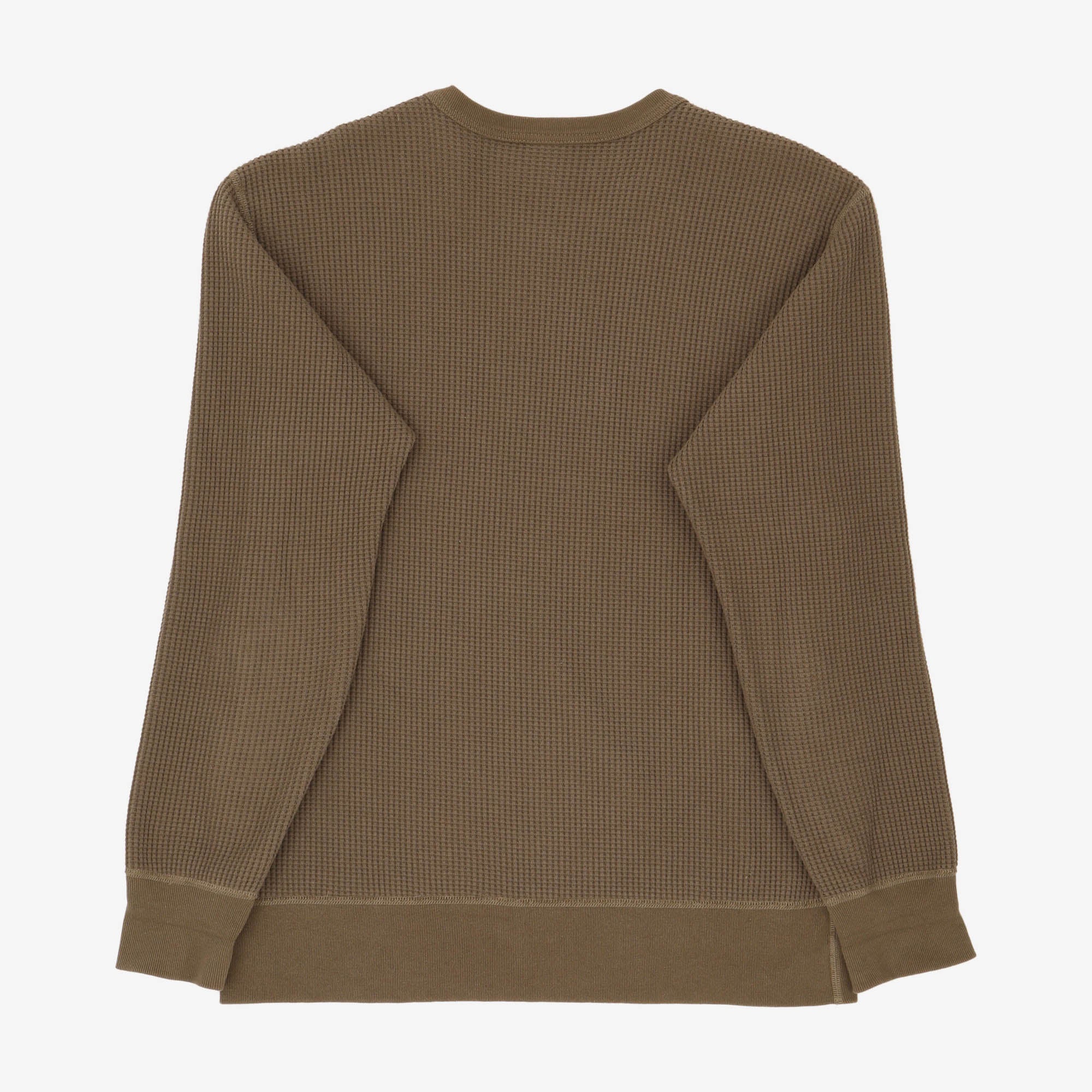 Big Waffle Thermal Sweatshirt