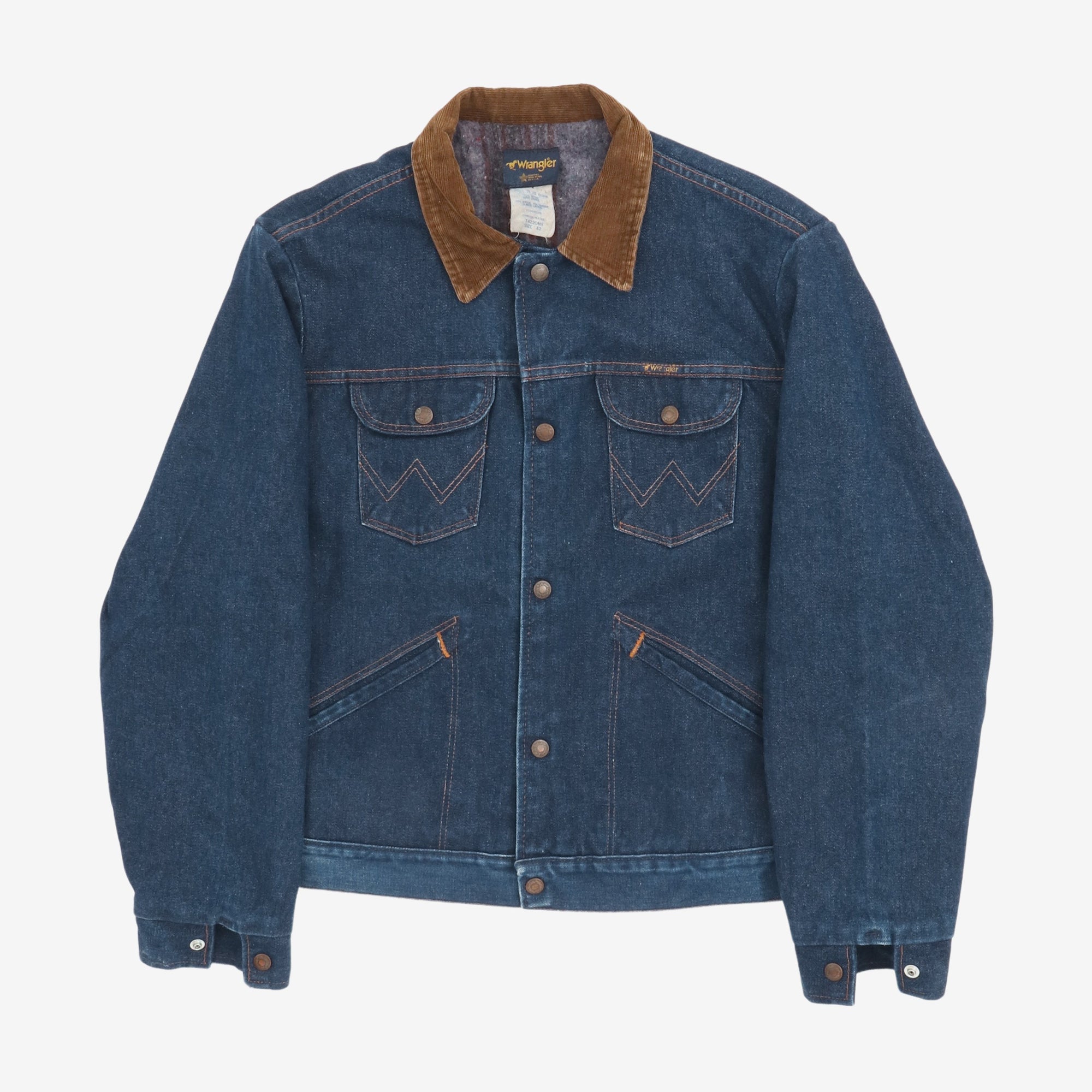 Vintage 80s Blanket Lined Denim Jacket (USA)