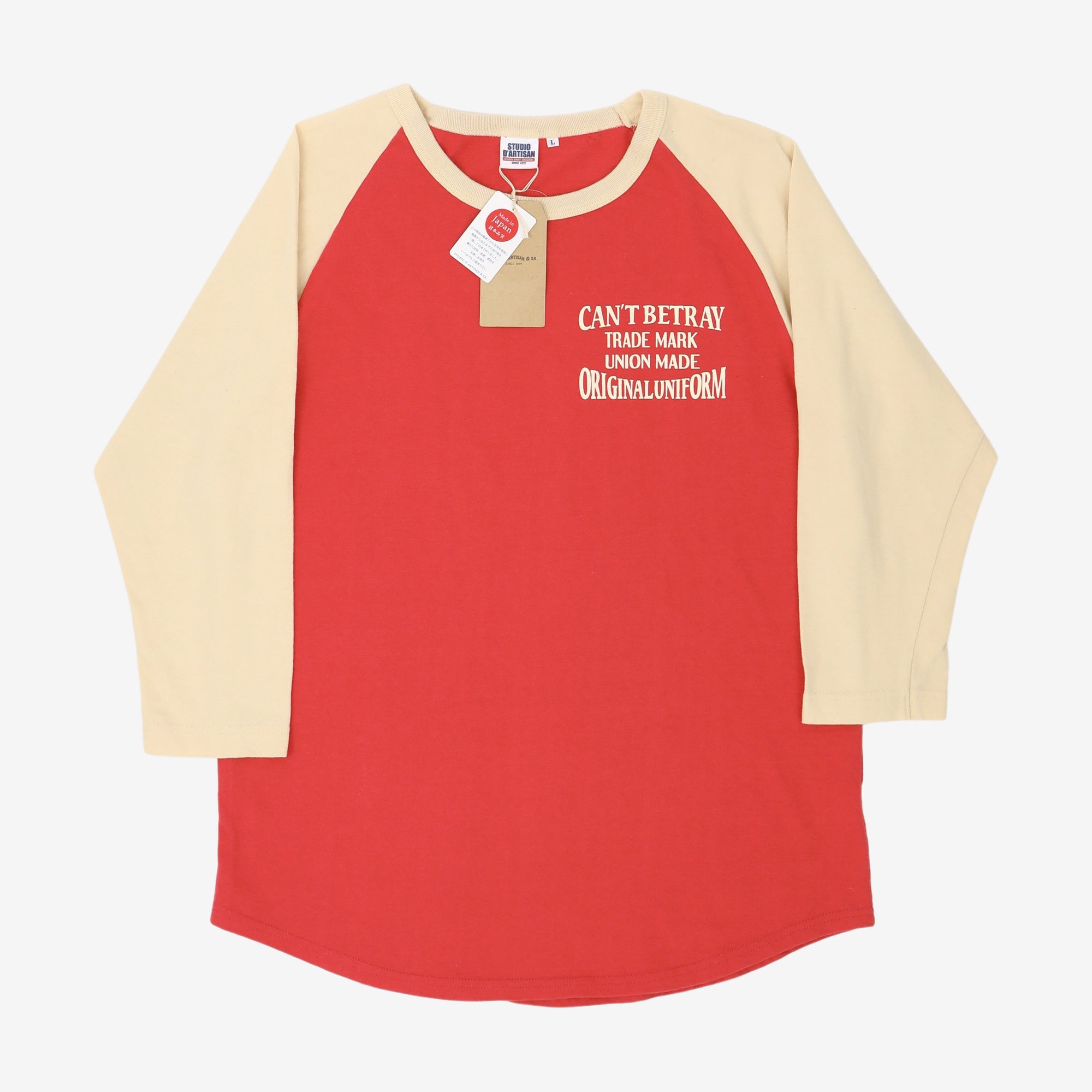 Raglan 3/4-Sleeve Baseball T-Shirt
