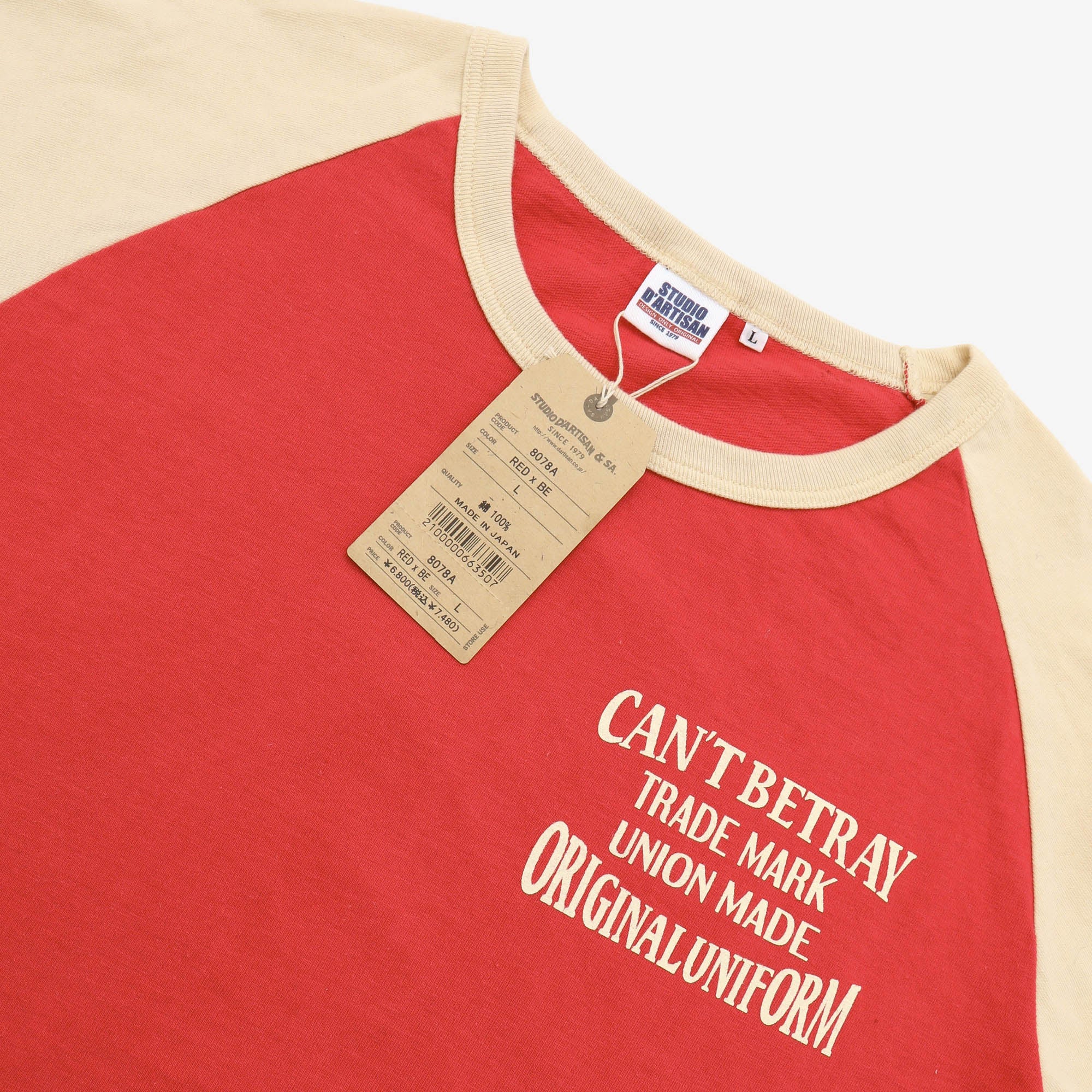 Raglan 3/4-Sleeve Baseball T-Shirt