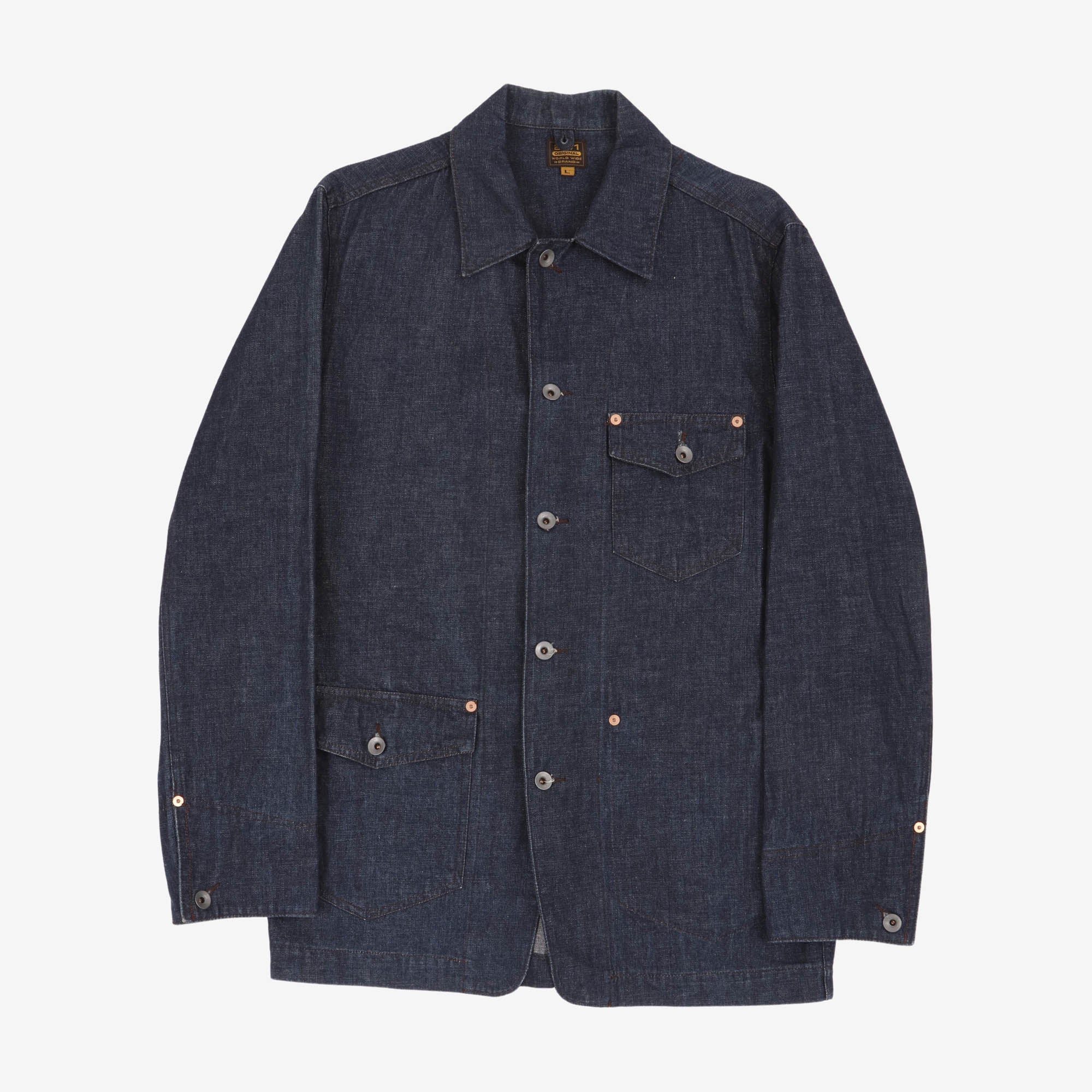 Japanese Denim Shirt Jacket