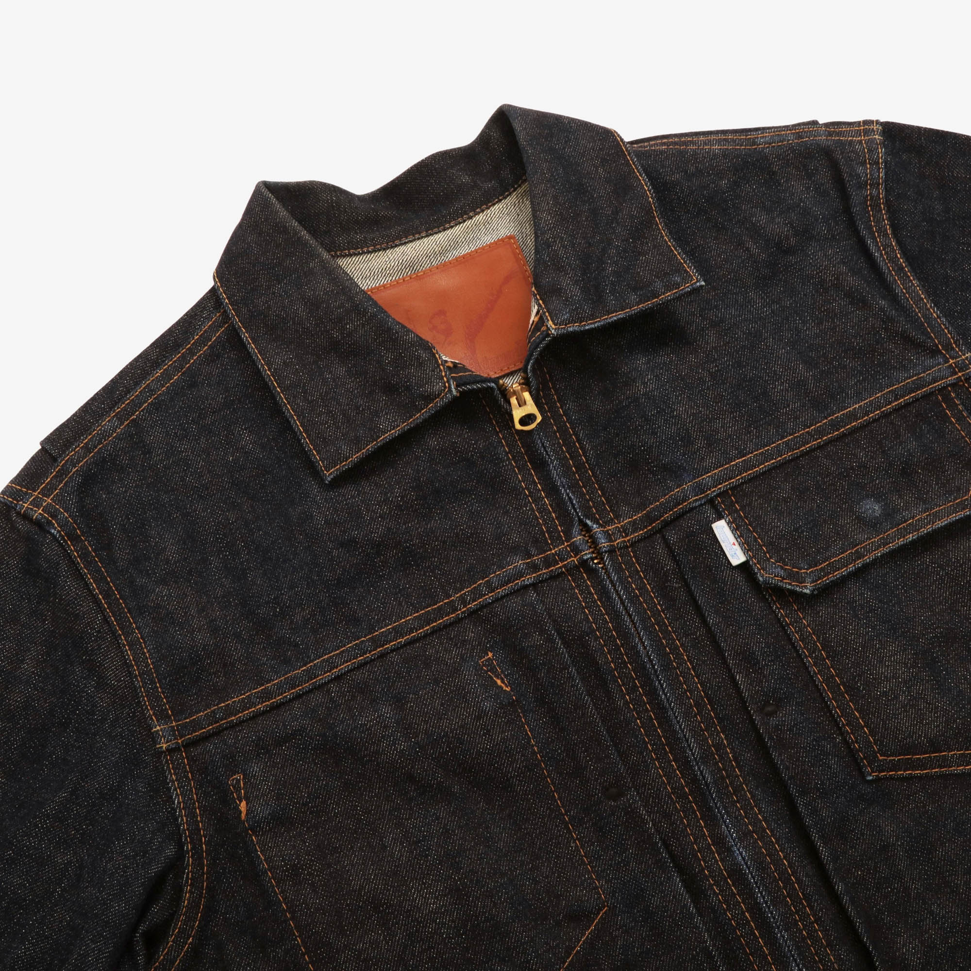 Raw Selvedge Zip Jacket