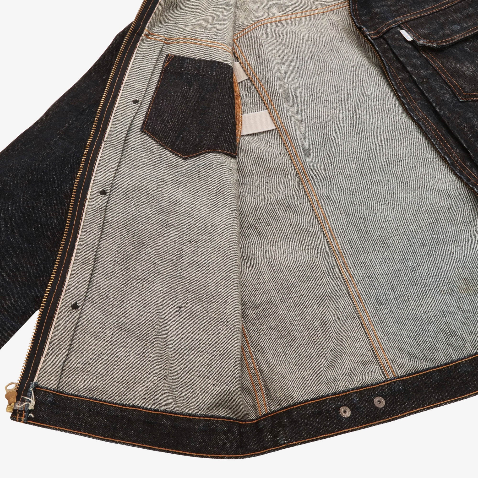 Raw Selvedge Zip Jacket