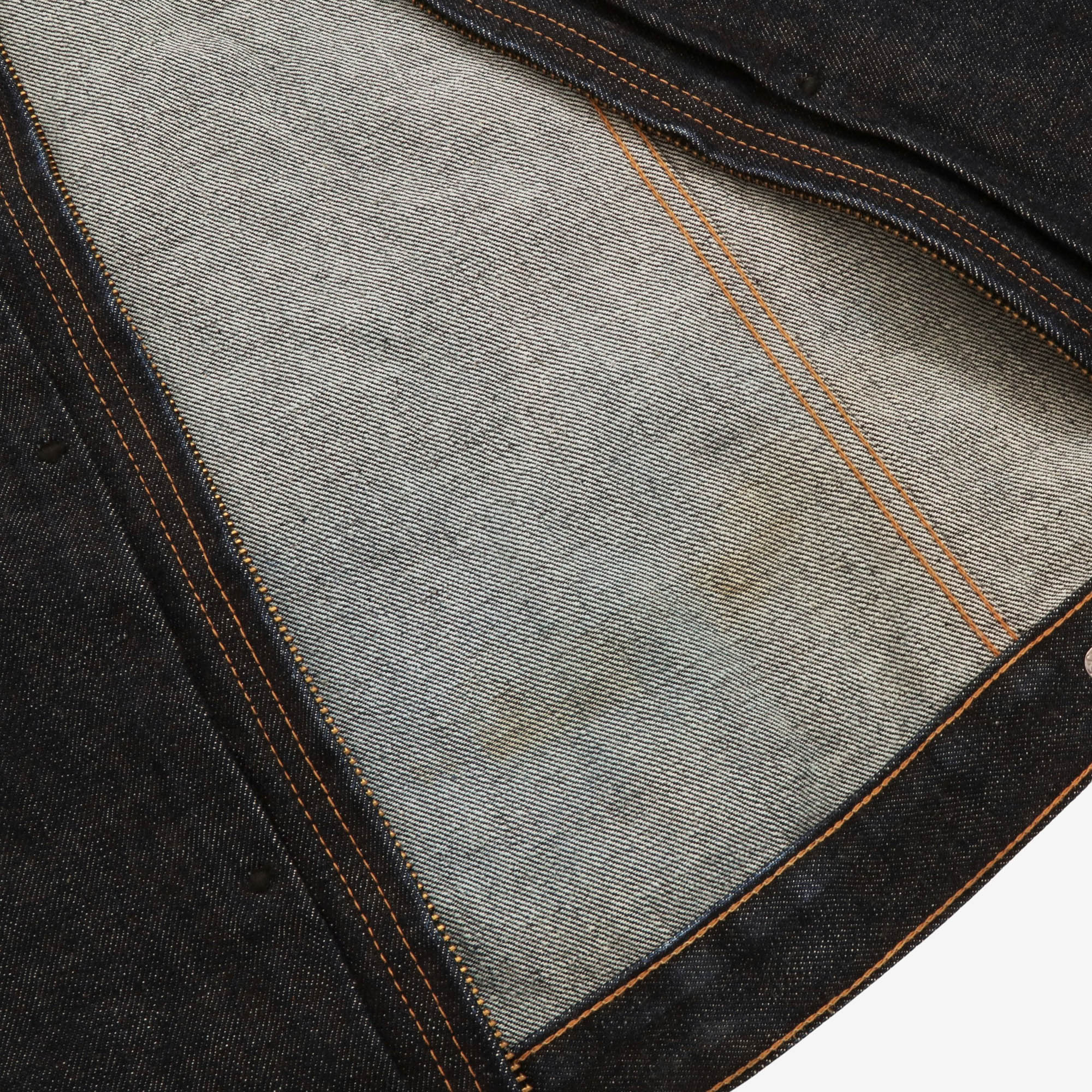 Raw Selvedge Zip Jacket