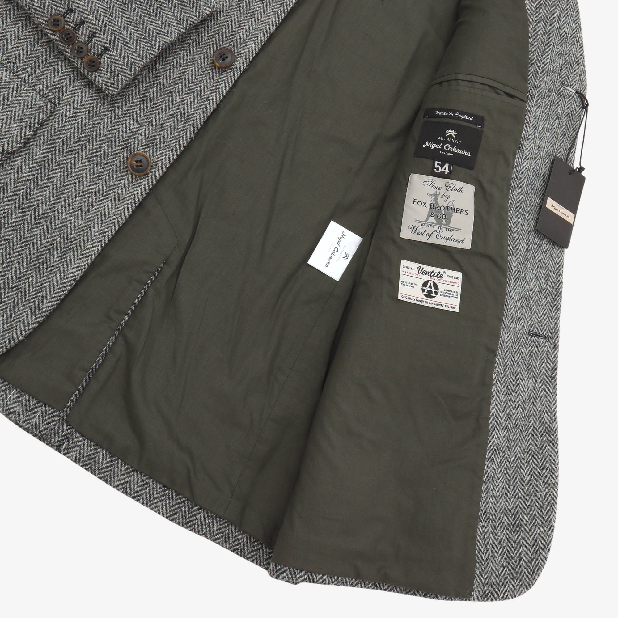 Fox brothers Ventile Cotton Mallory Jacket