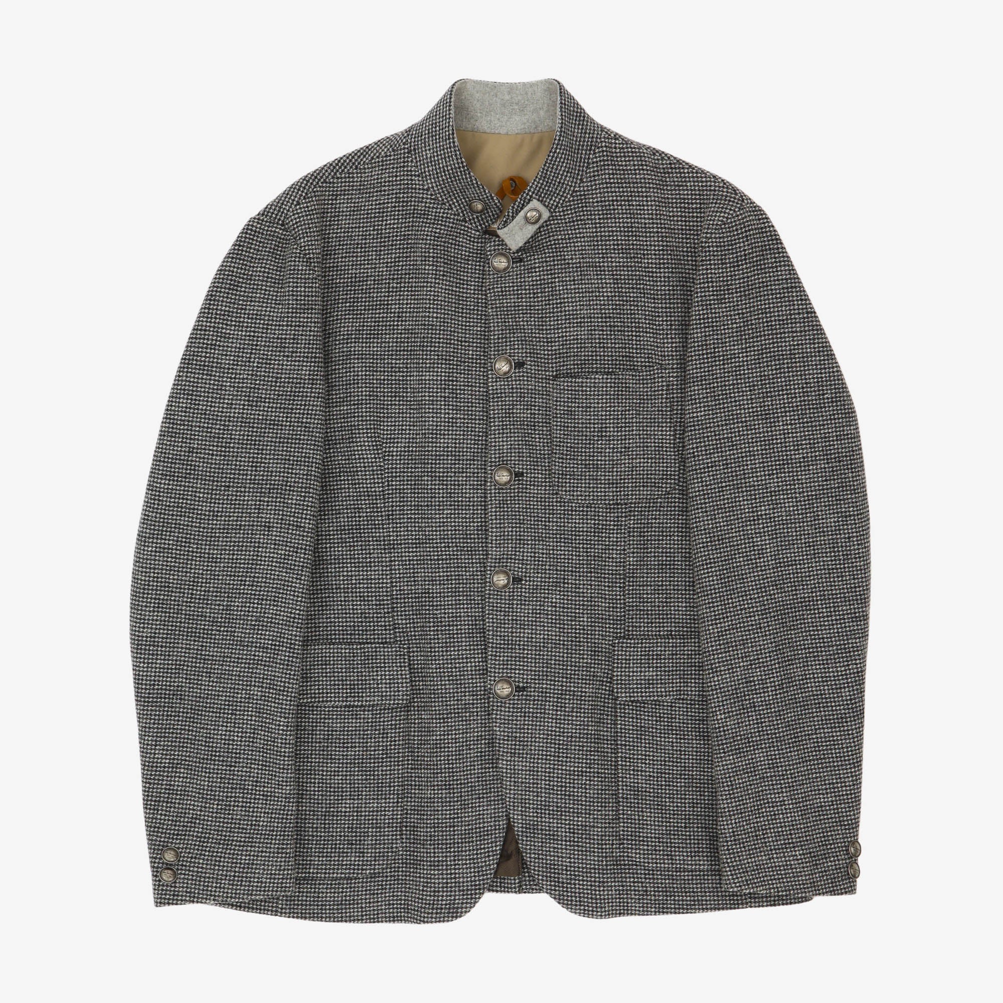 Lusandro Stand Collar Blazer