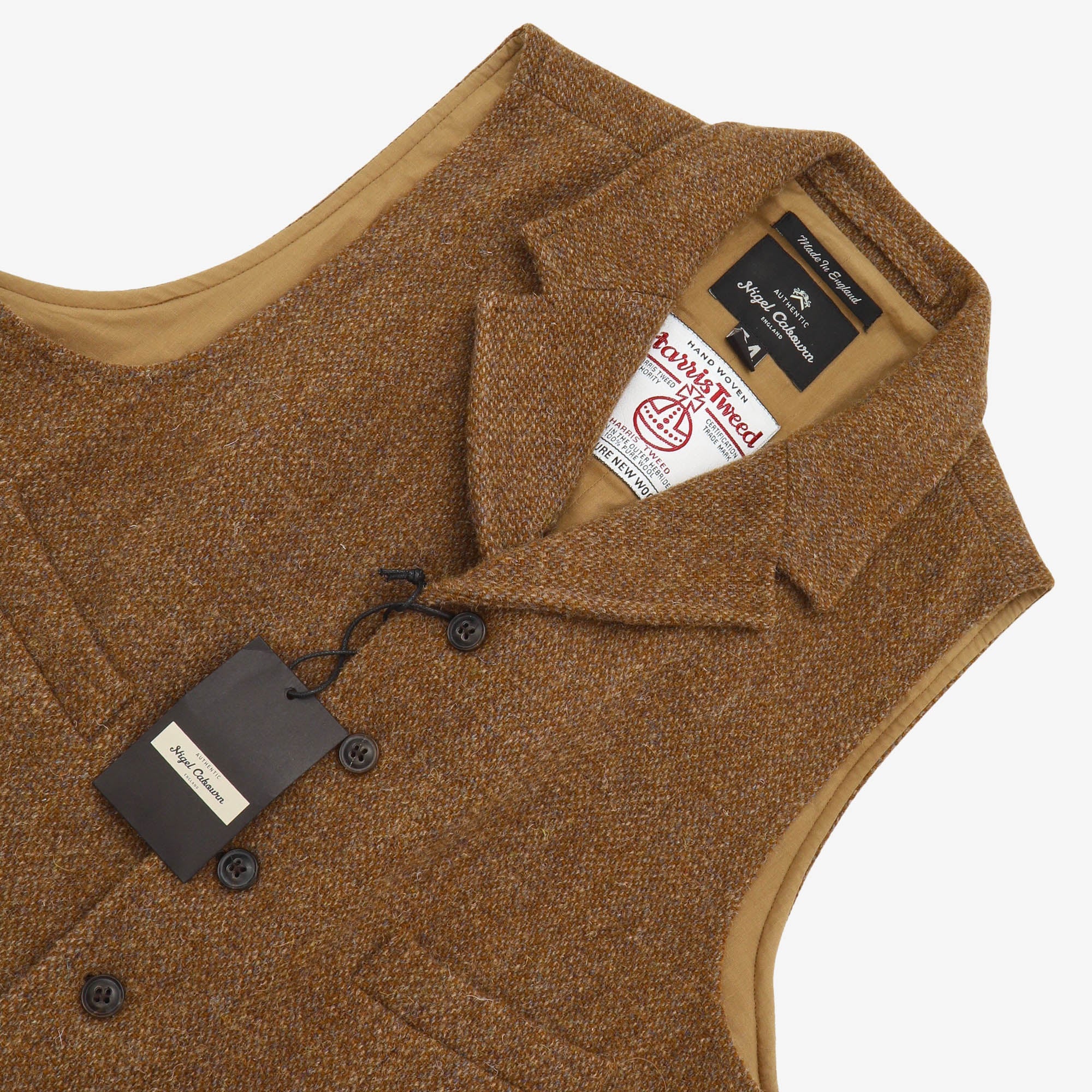 Harris Tweed Mallory Vest