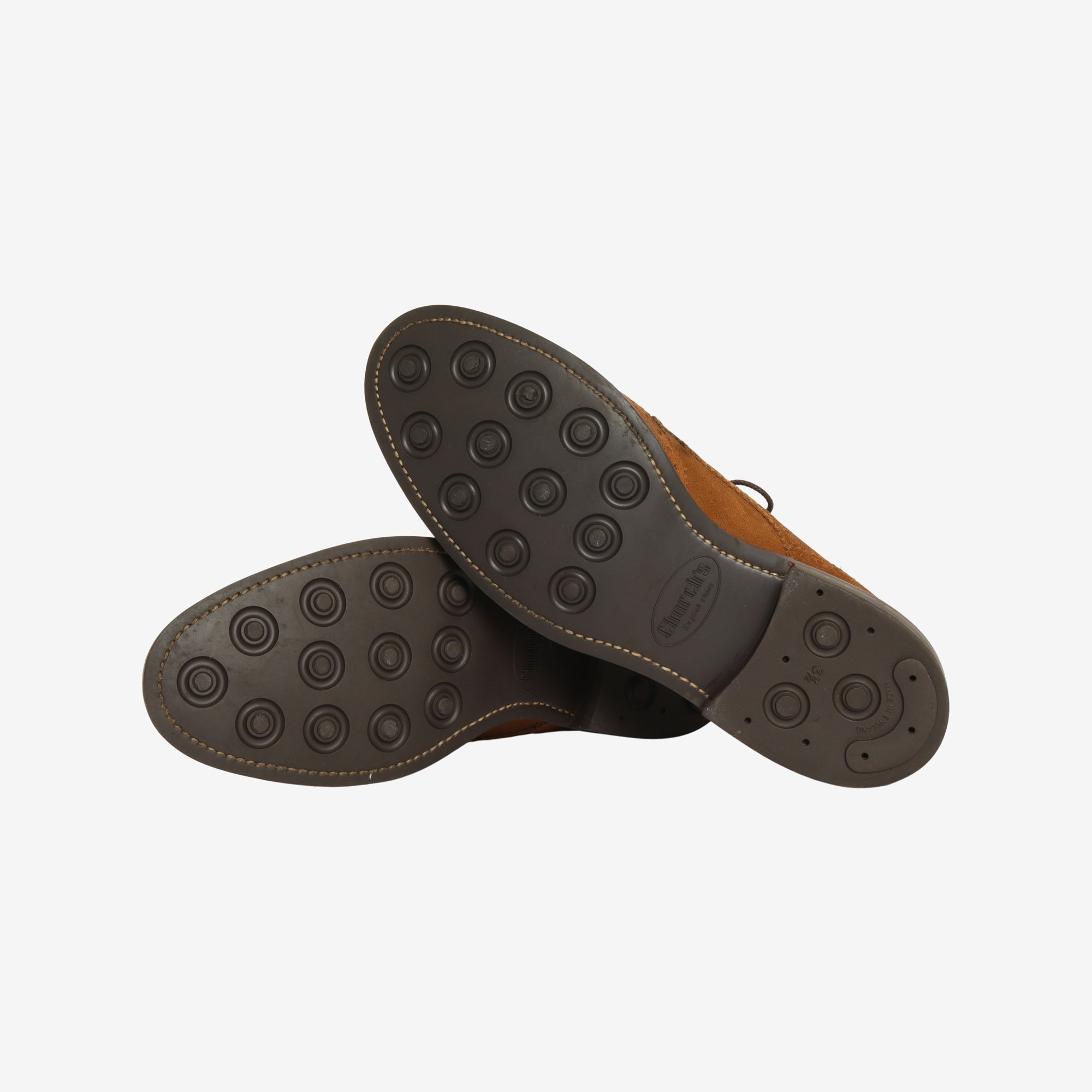 Suede Derby Brogues + Trees