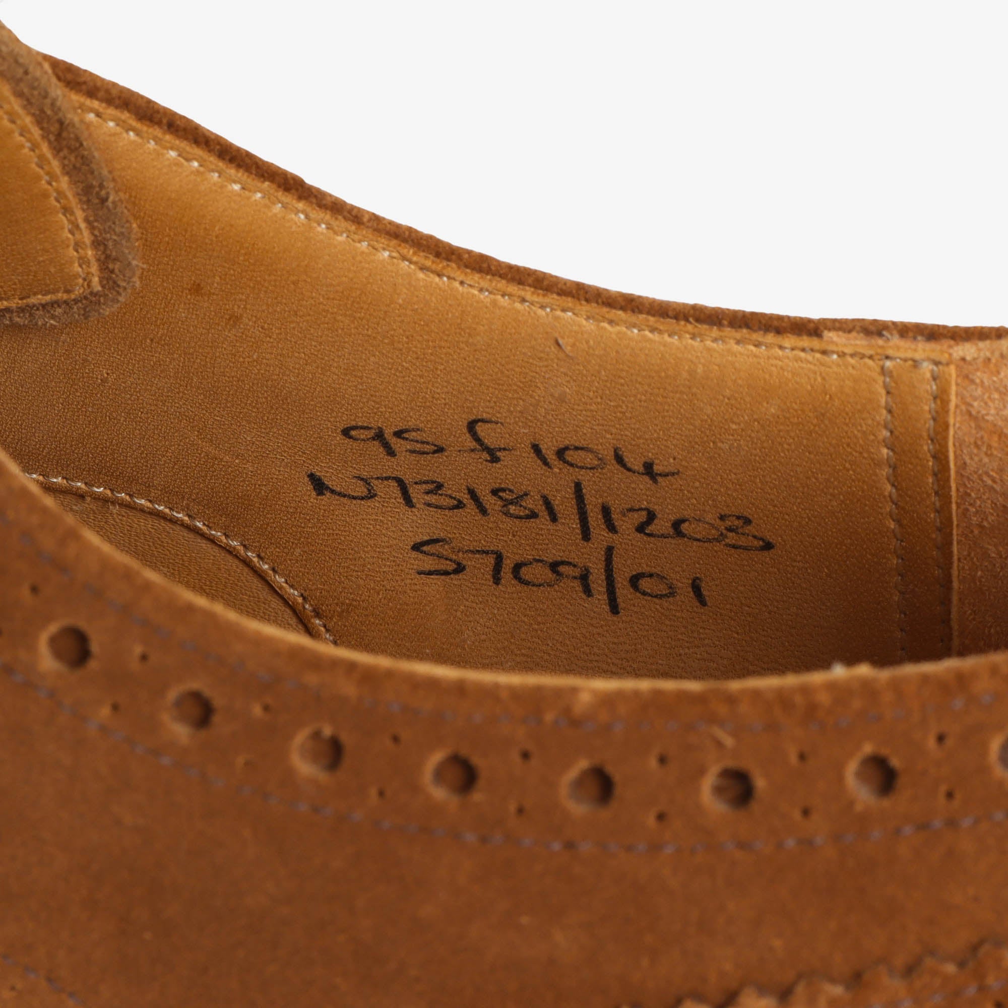 Suede Derby Brogues + Trees