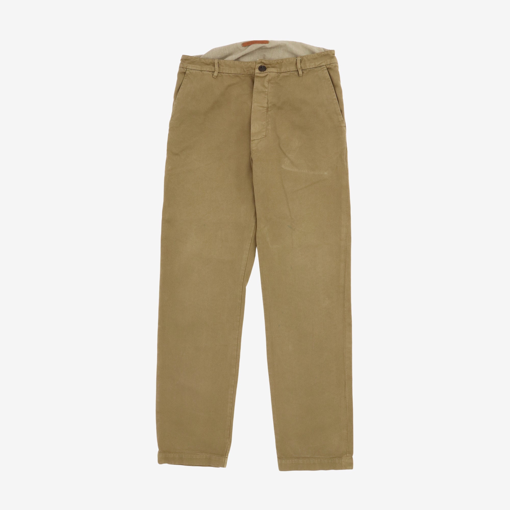 Flat Front Twill Chinos (33W X 32L)