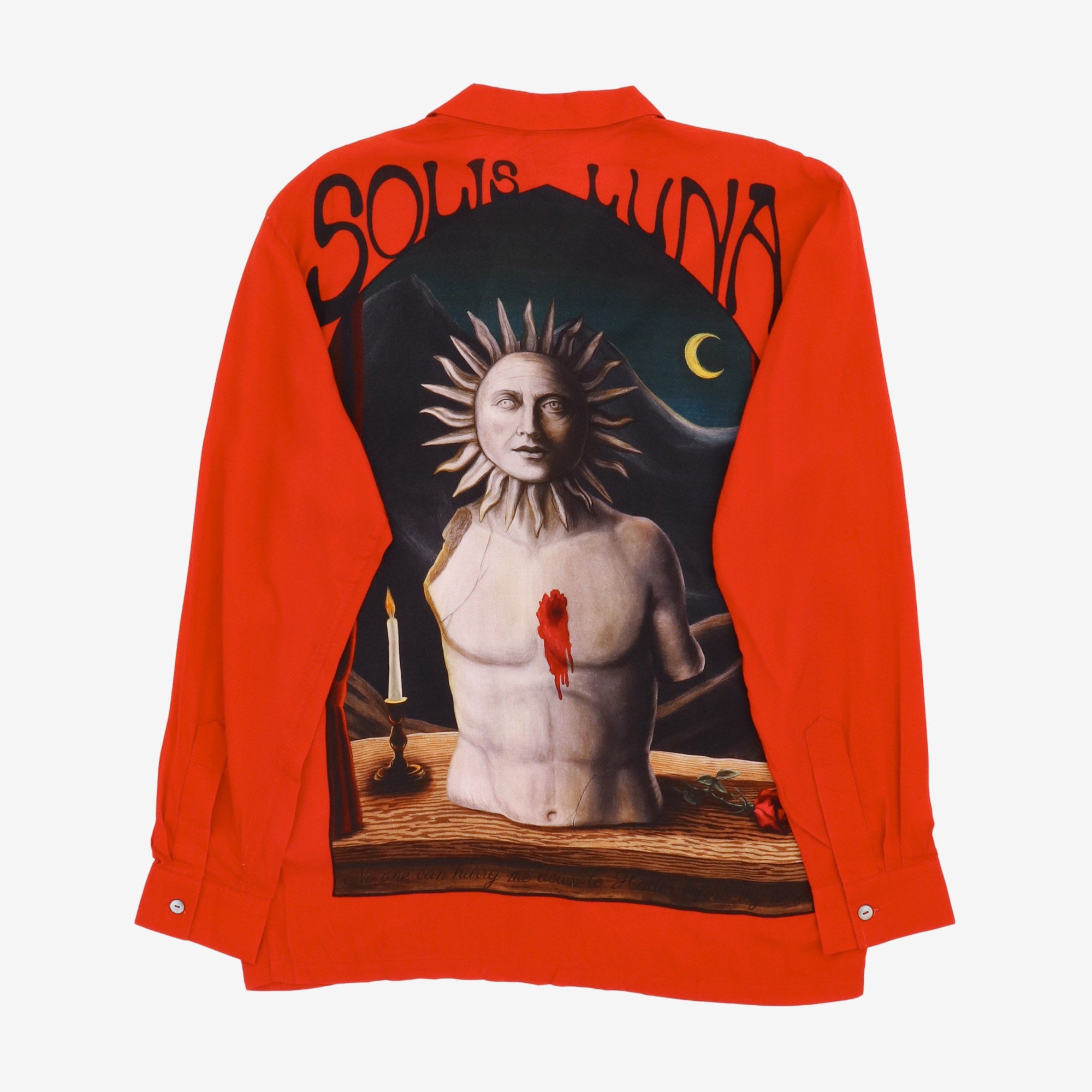 Solis Lune Back Print Shirt