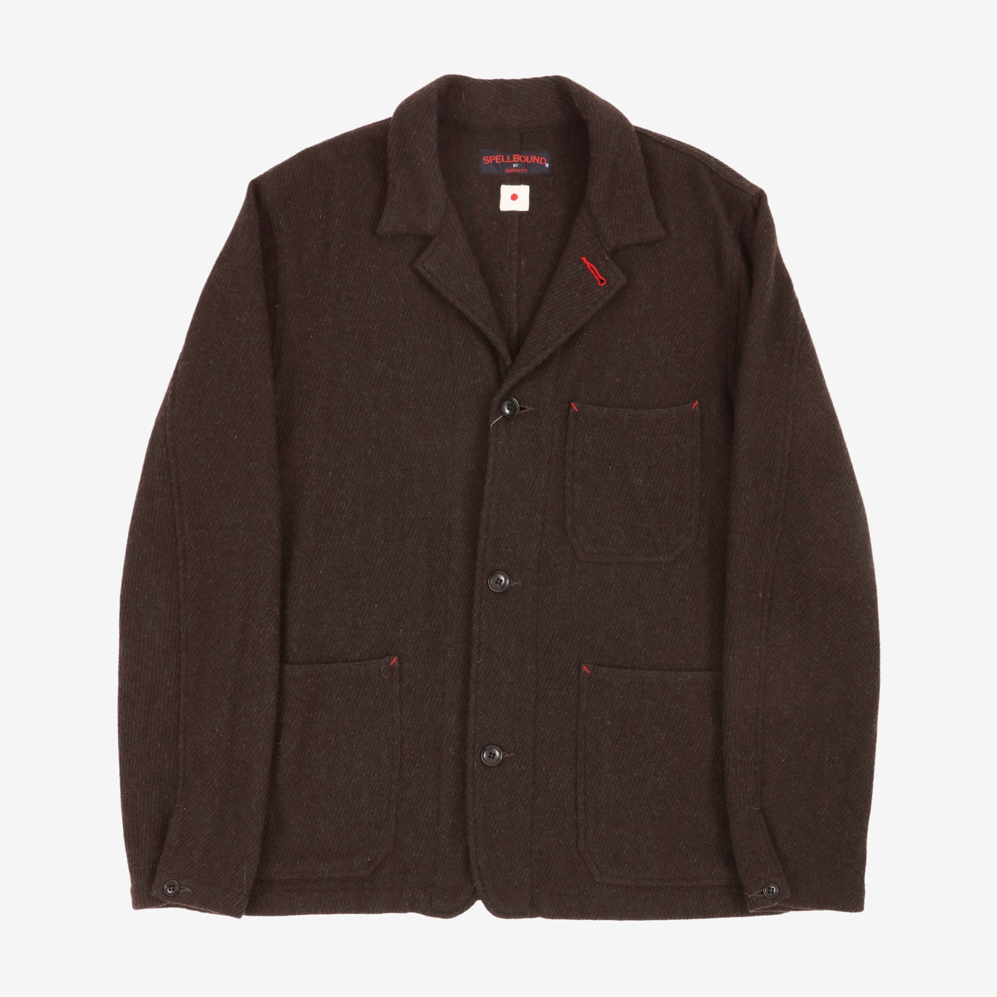 Wool Coverall Work Jacket