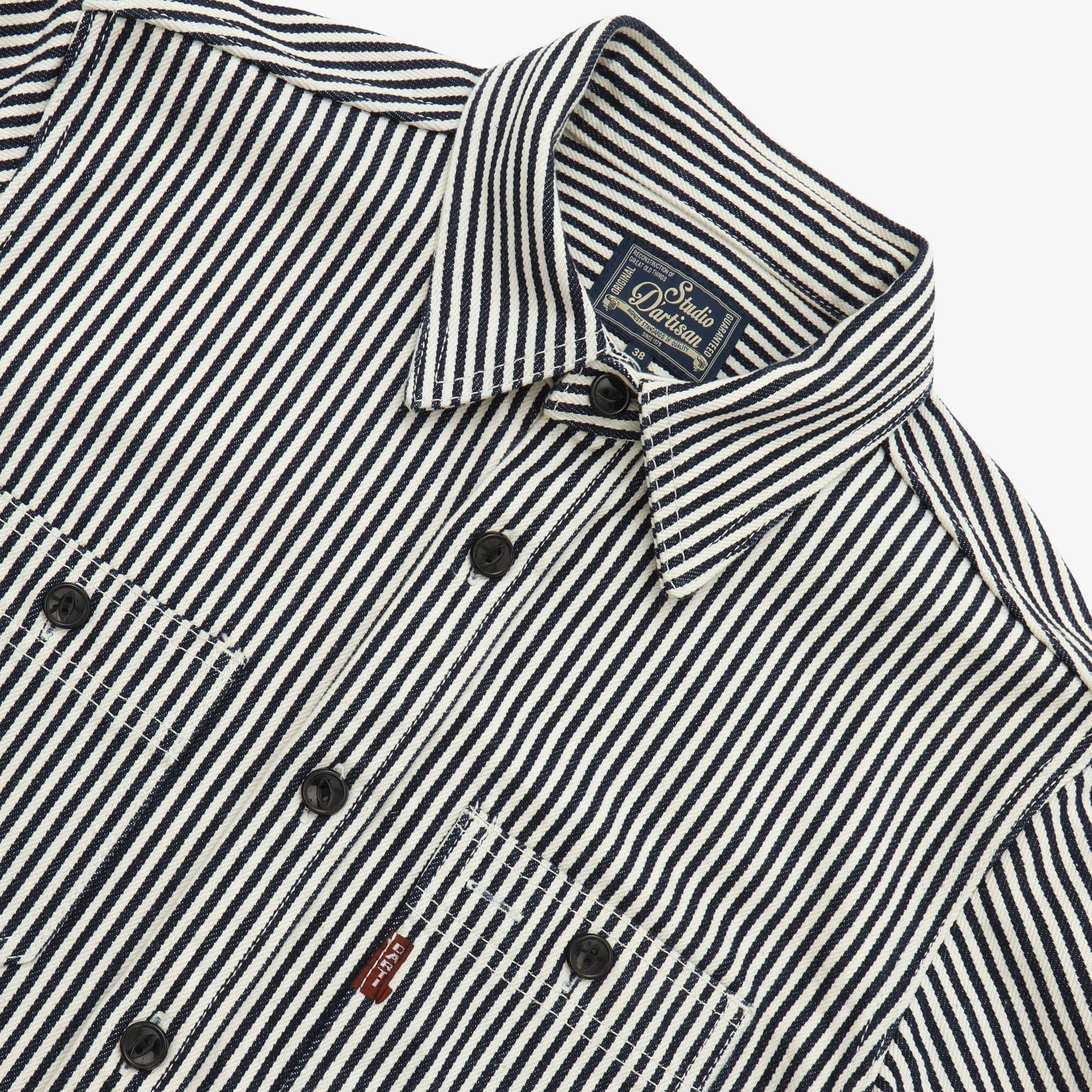 14oz Hickory Stripe Work Shirt
