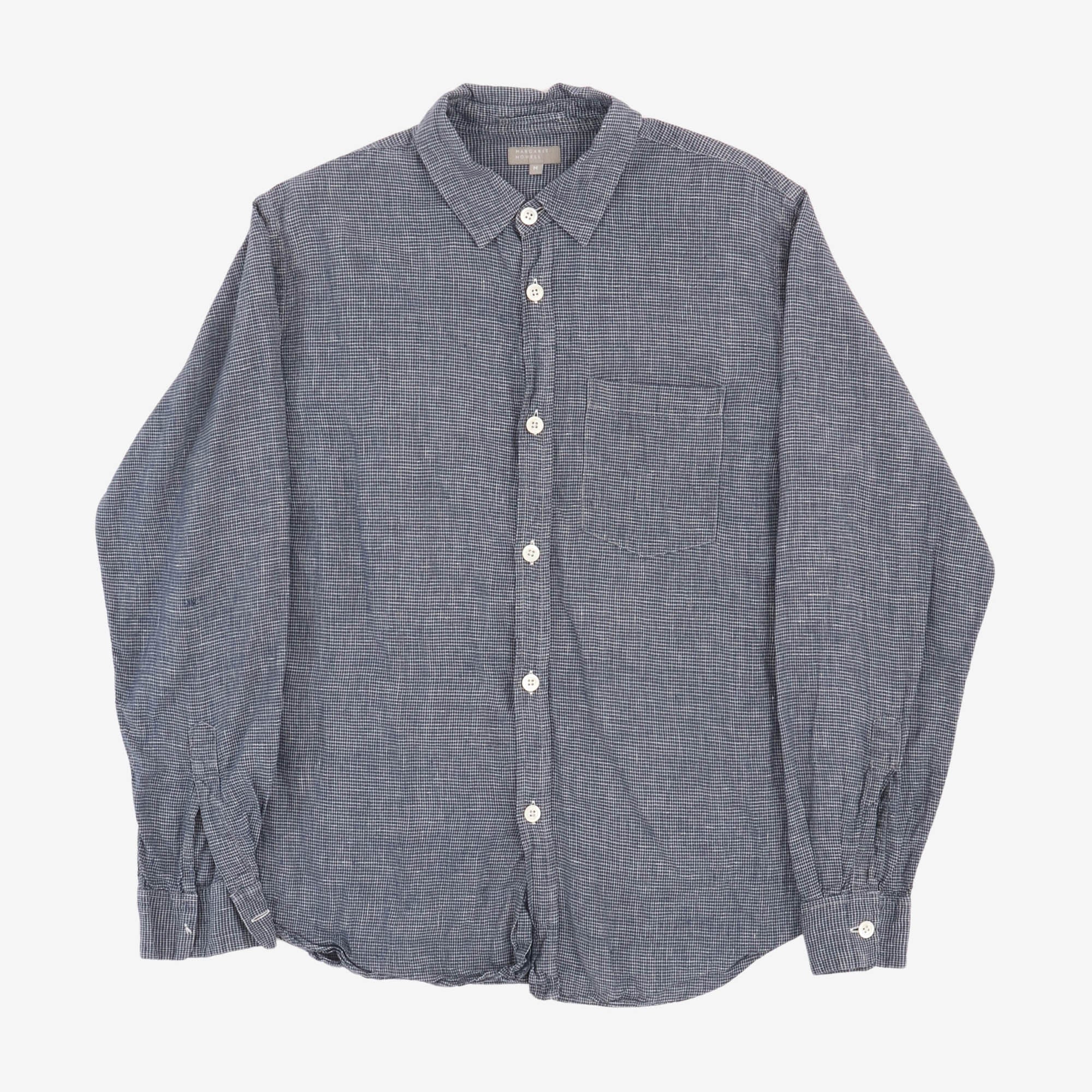 Minimal Graph Check Shirt