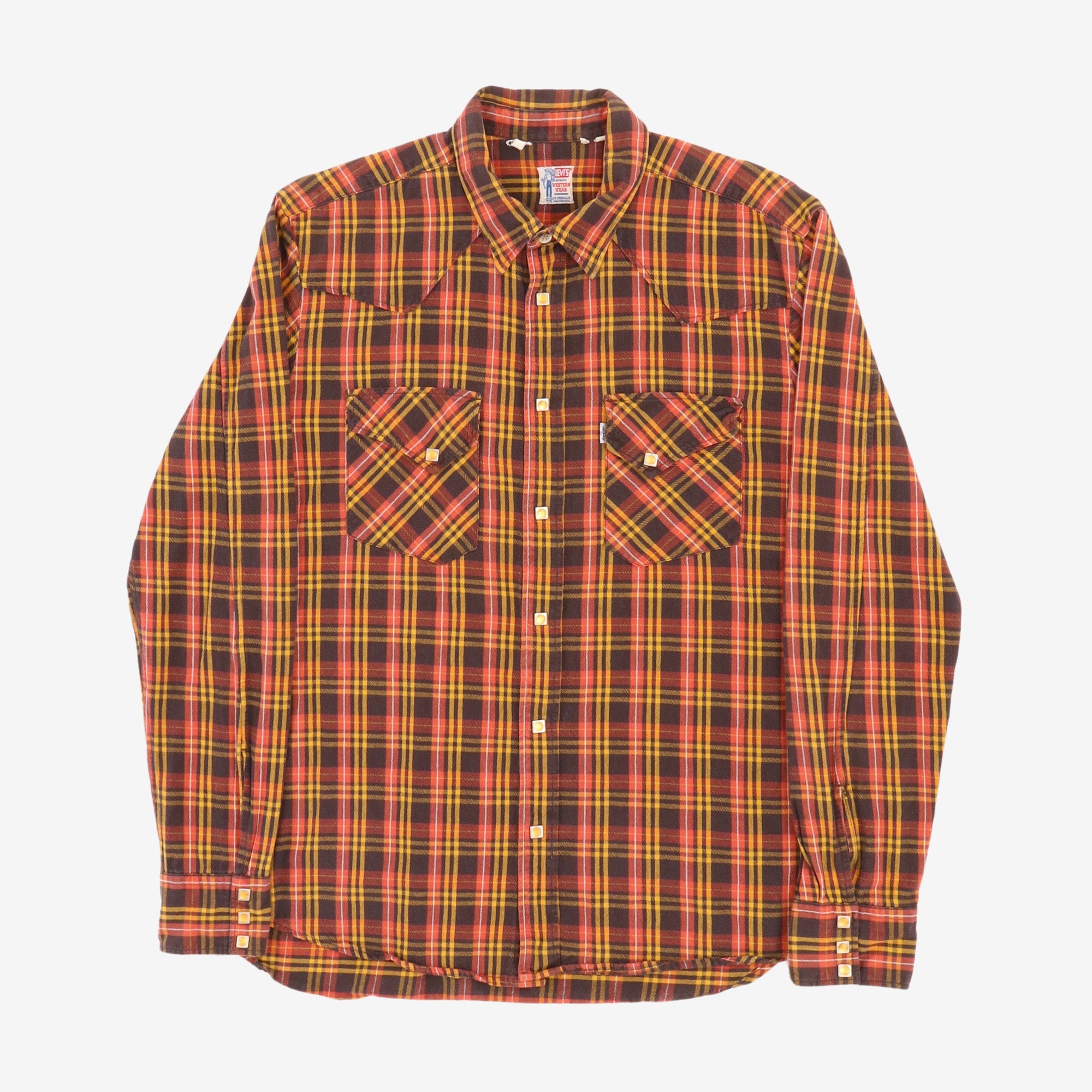 Western Wear Plaid Shirt