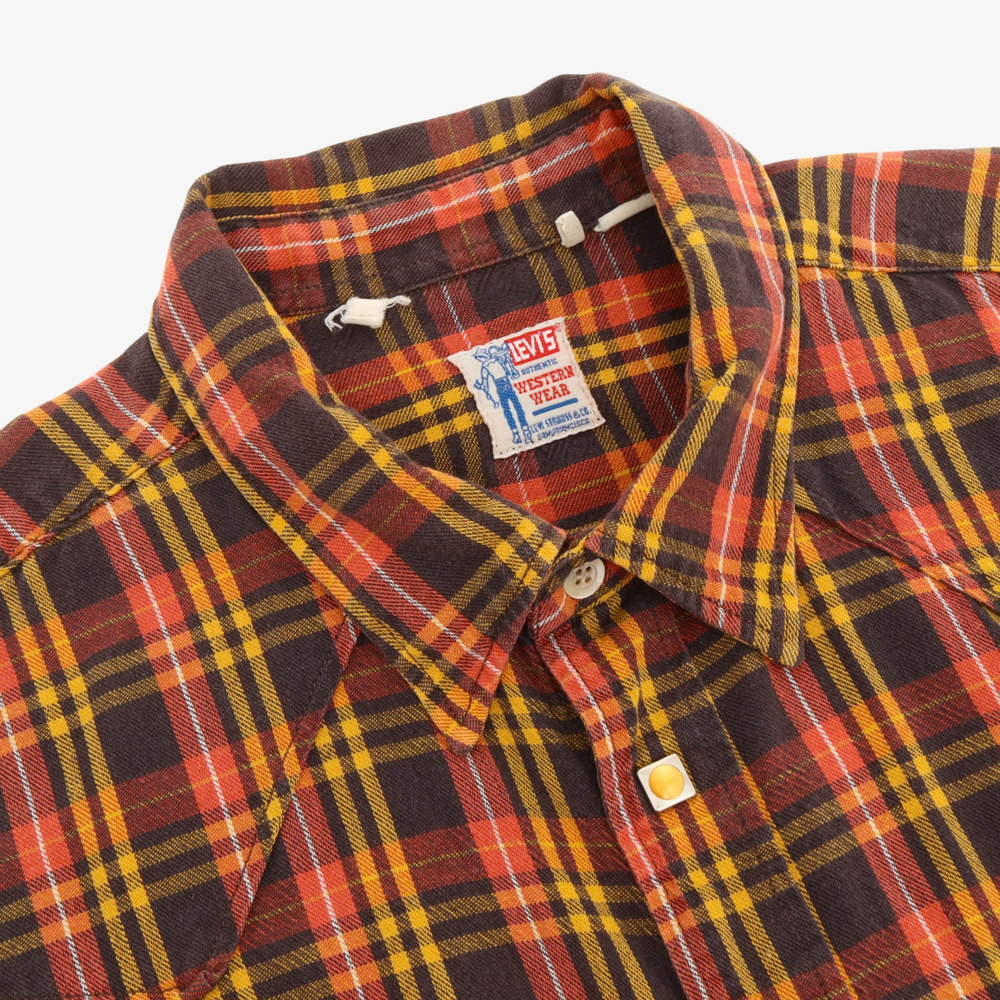 Western Wear Plaid Shirt
