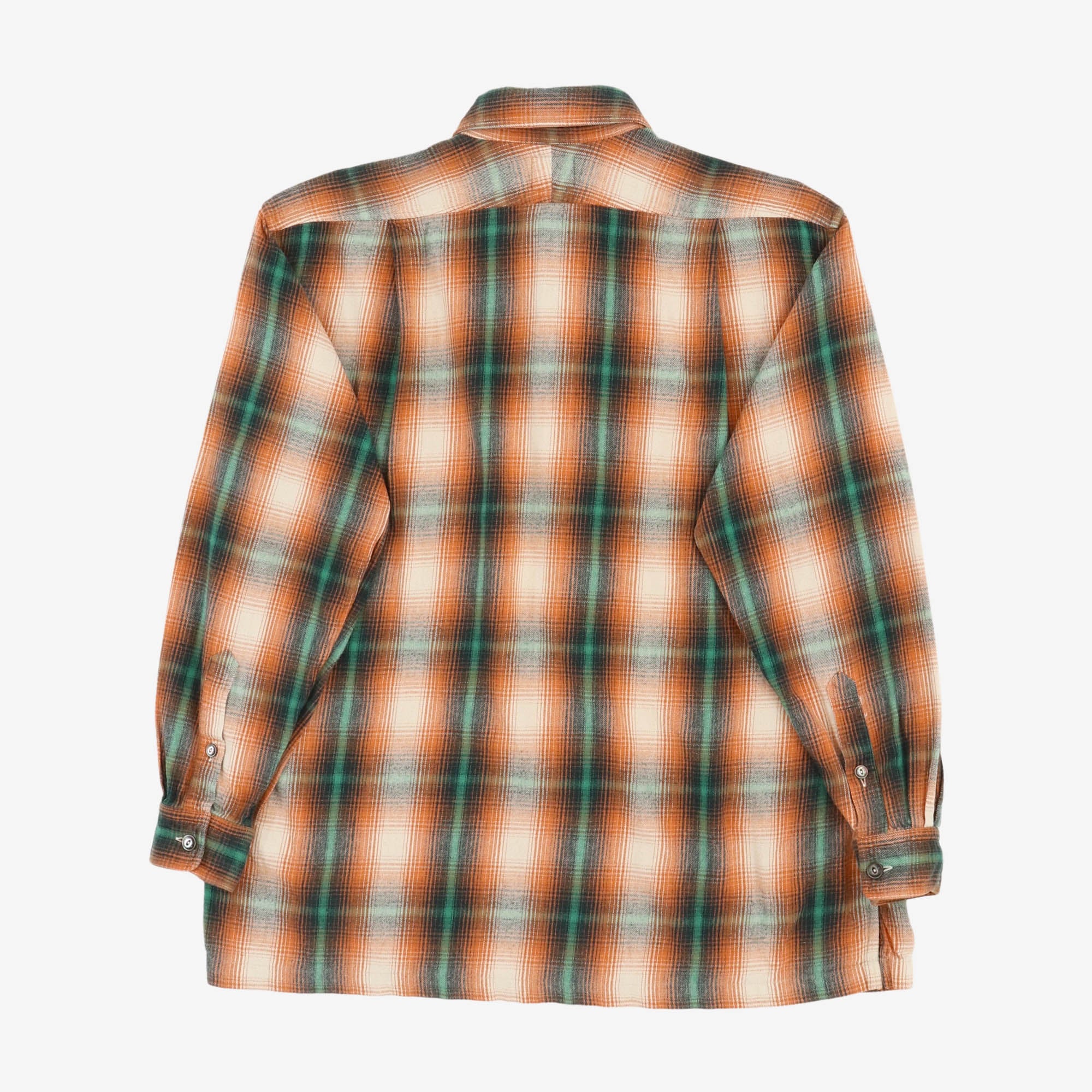 Ombre Plaid Shirt