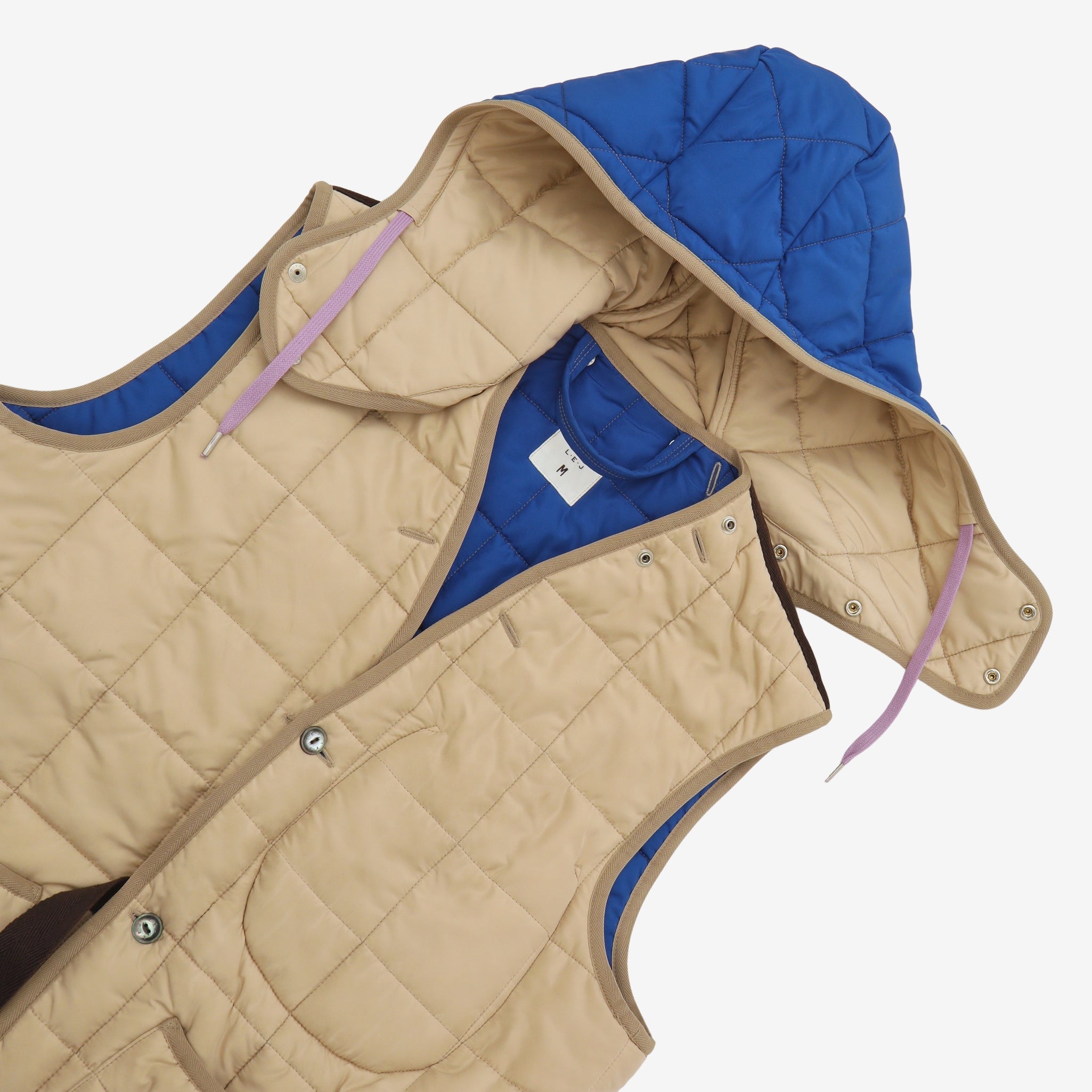 Modular Quilted Hooded Vest