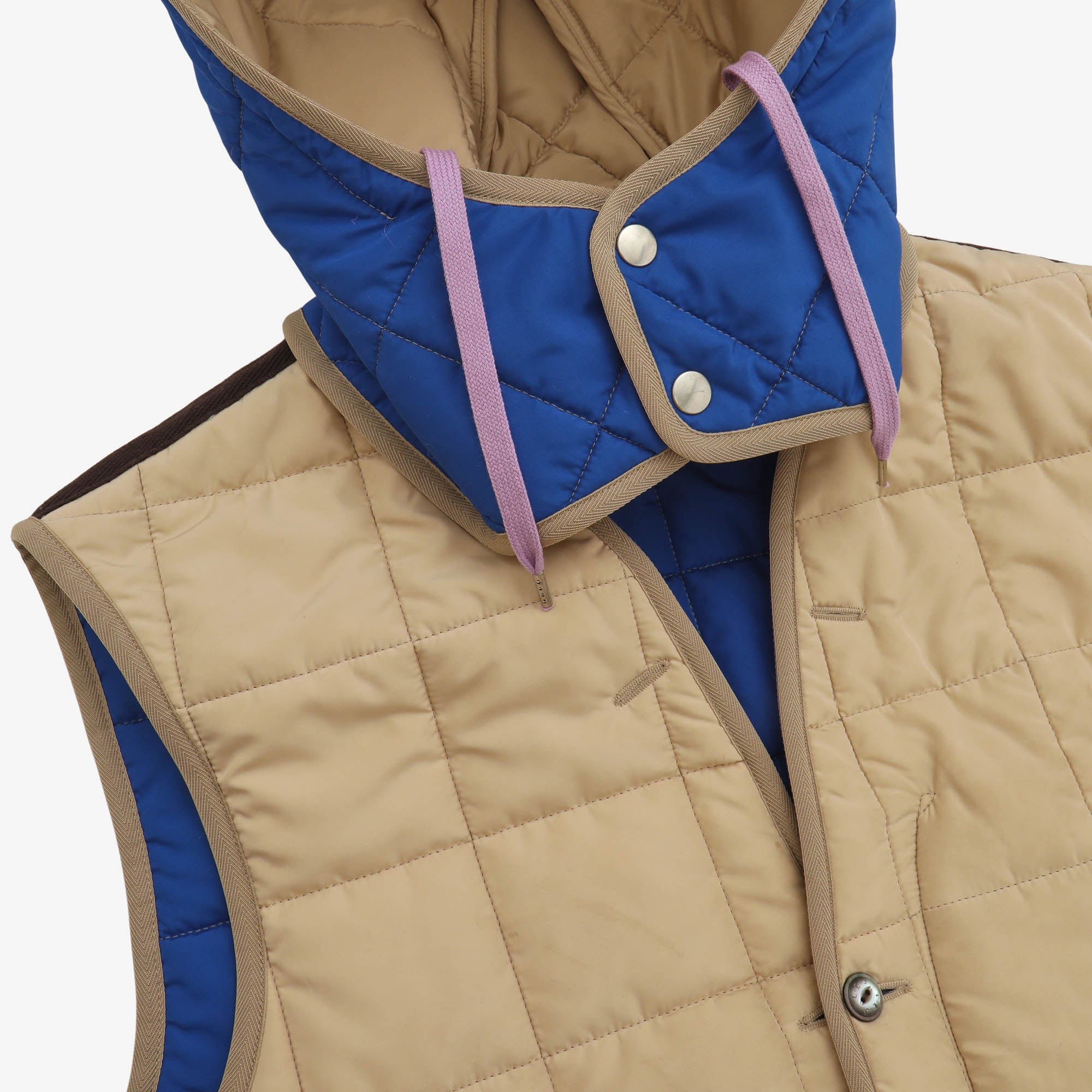 Modular Quilted Hooded Vest