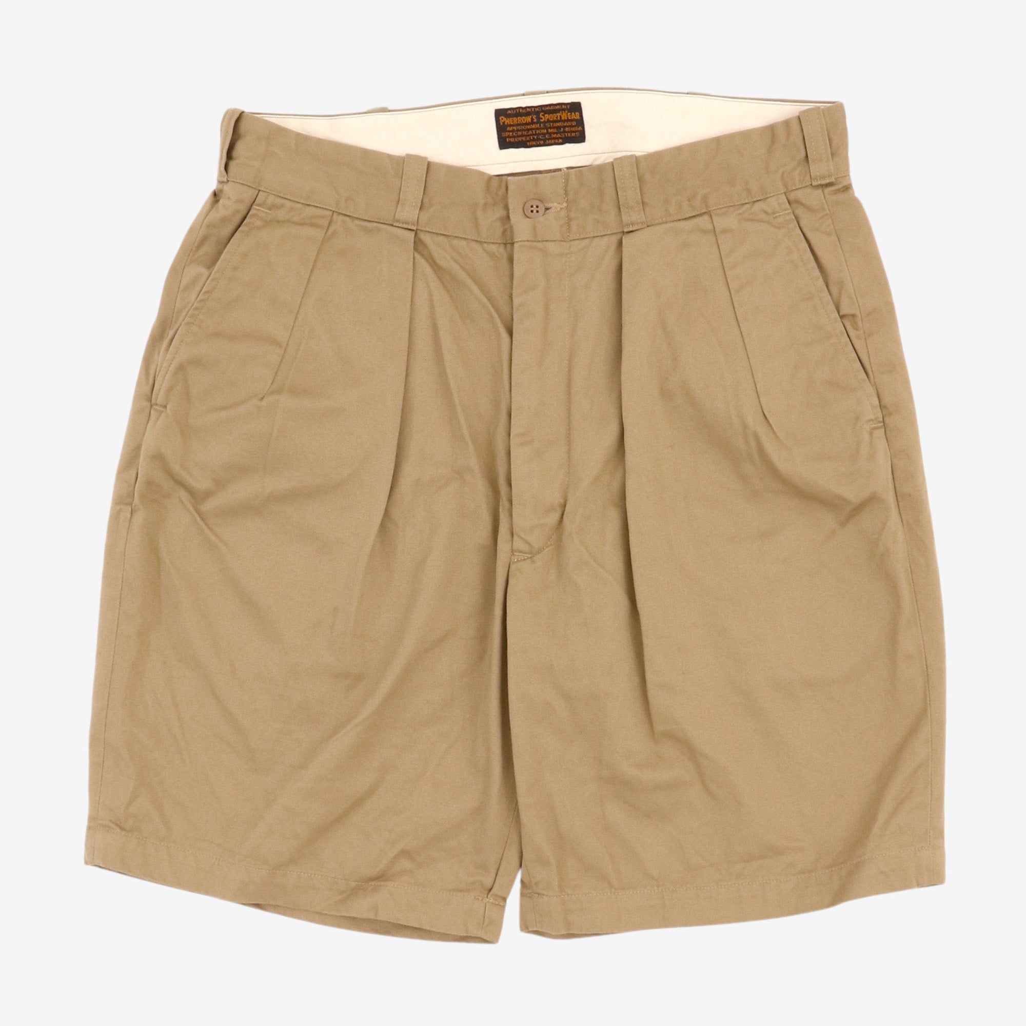 Pleated Shorts