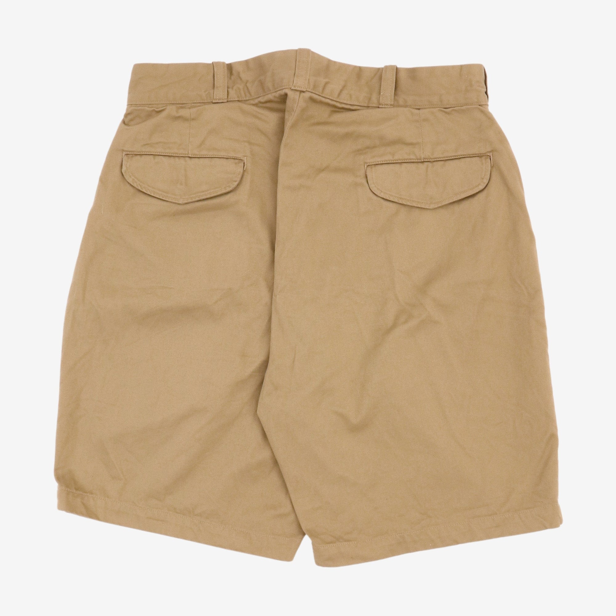 Pleated Shorts