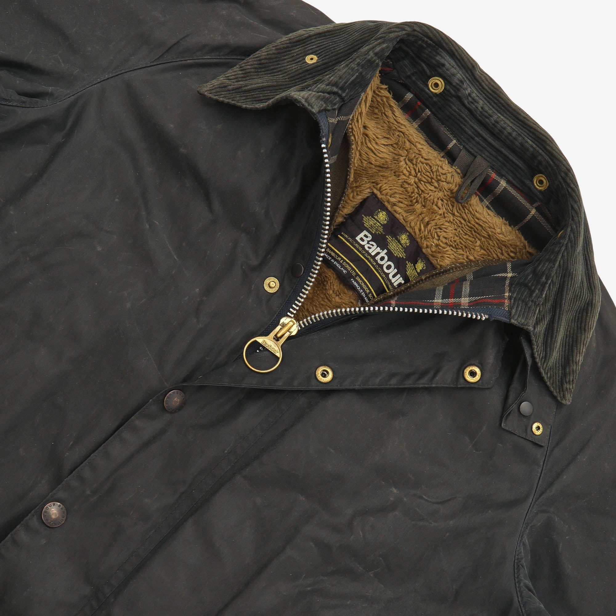 Vintage Beaufort Wax Jacket + Liner