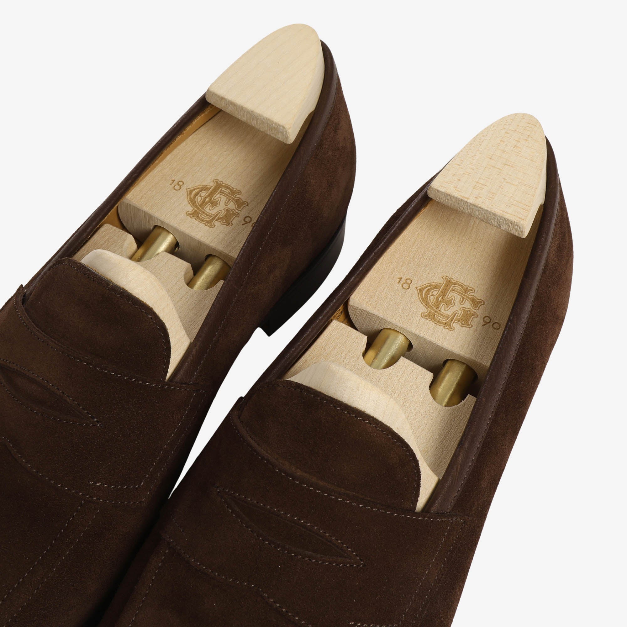 184 Suede Piccadilly Loafers + Trees