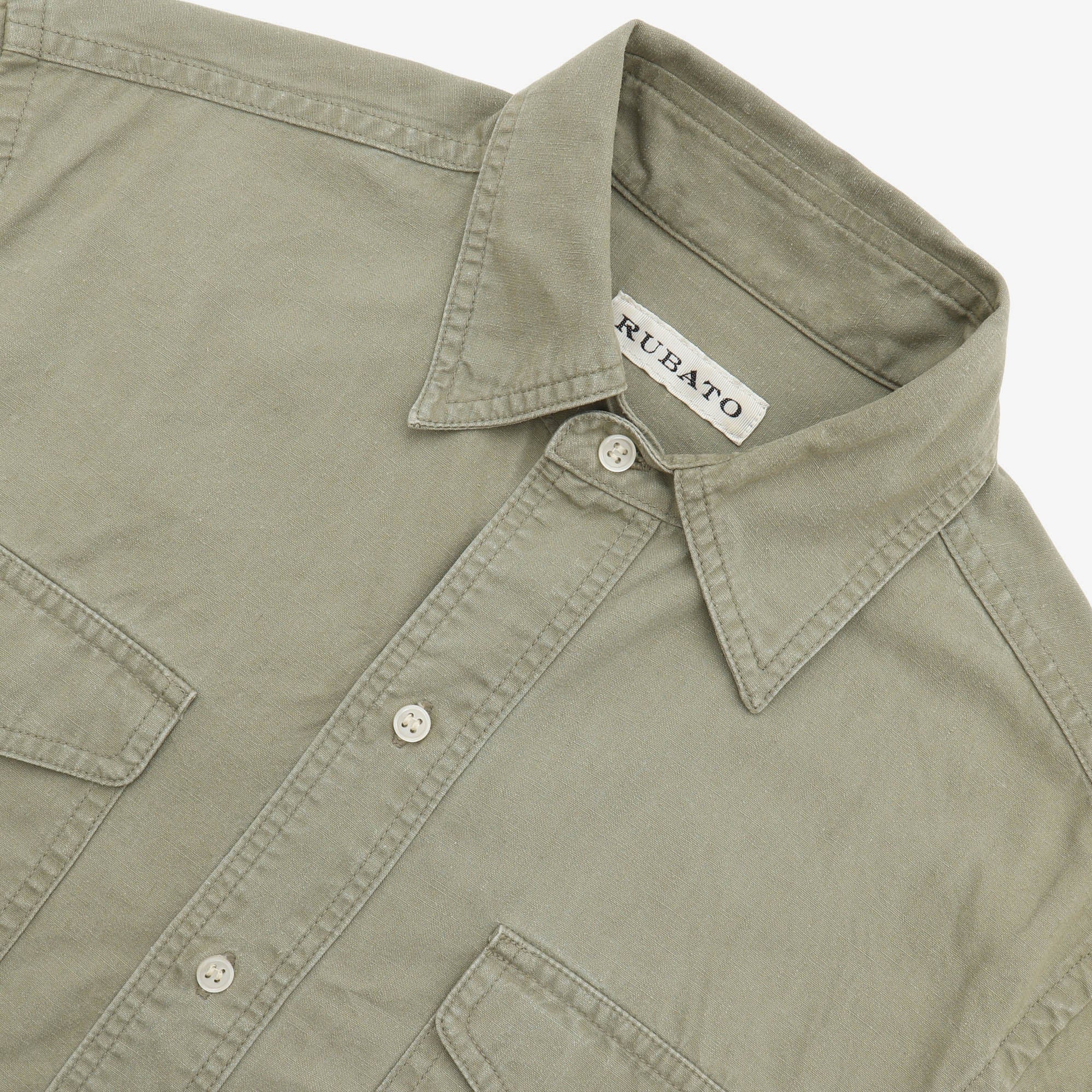 Linen Blend R Shirt