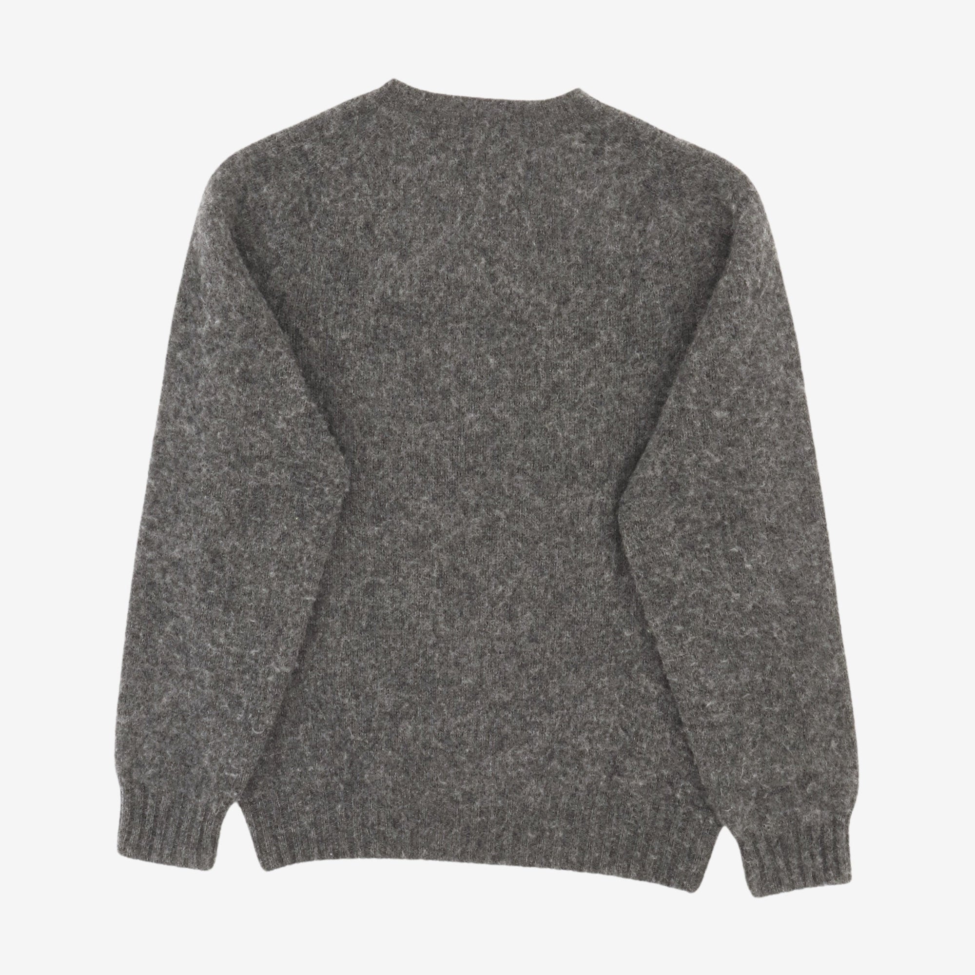 Brushed Shetland Crewneck Sweater