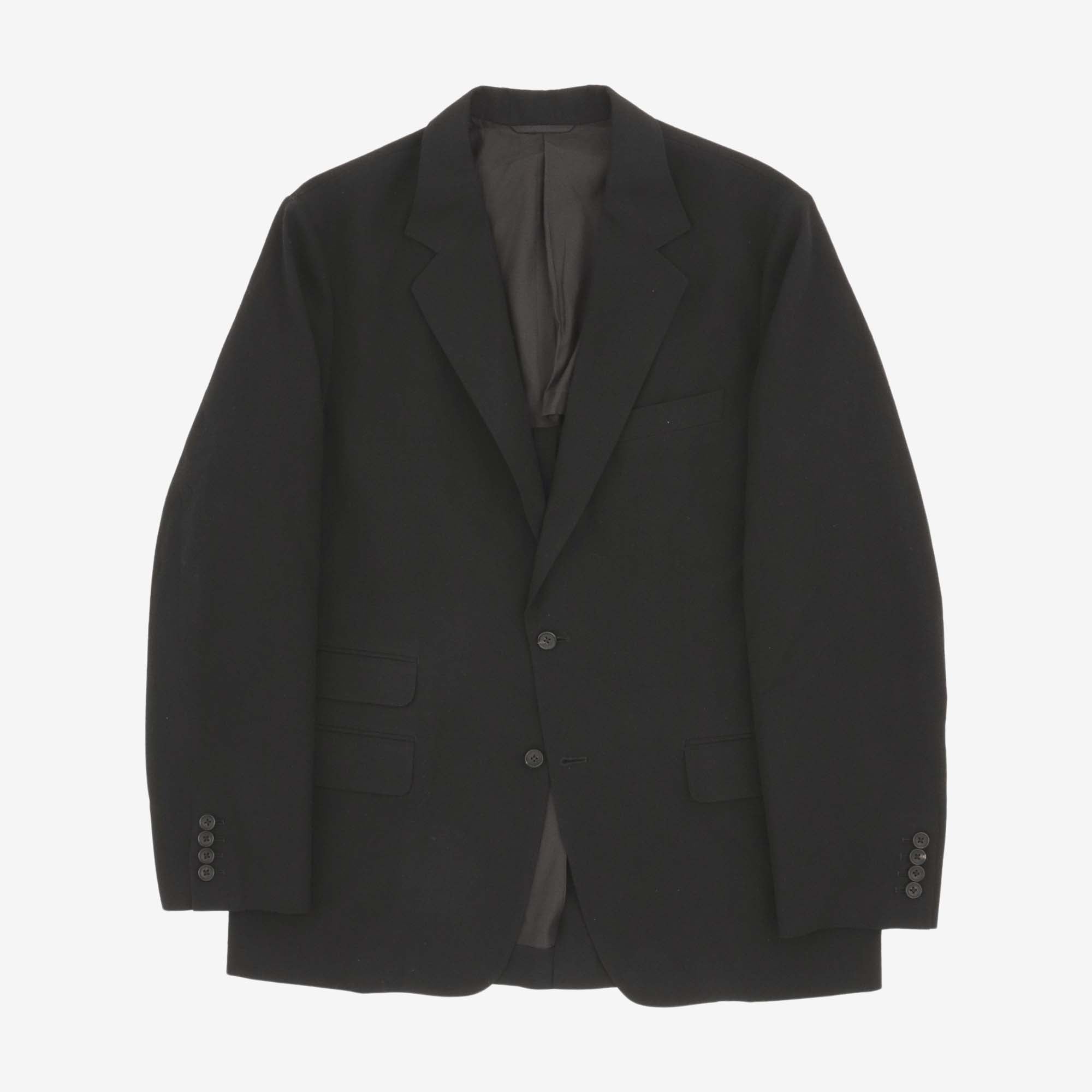 Wool Gabardine 2B Jacket