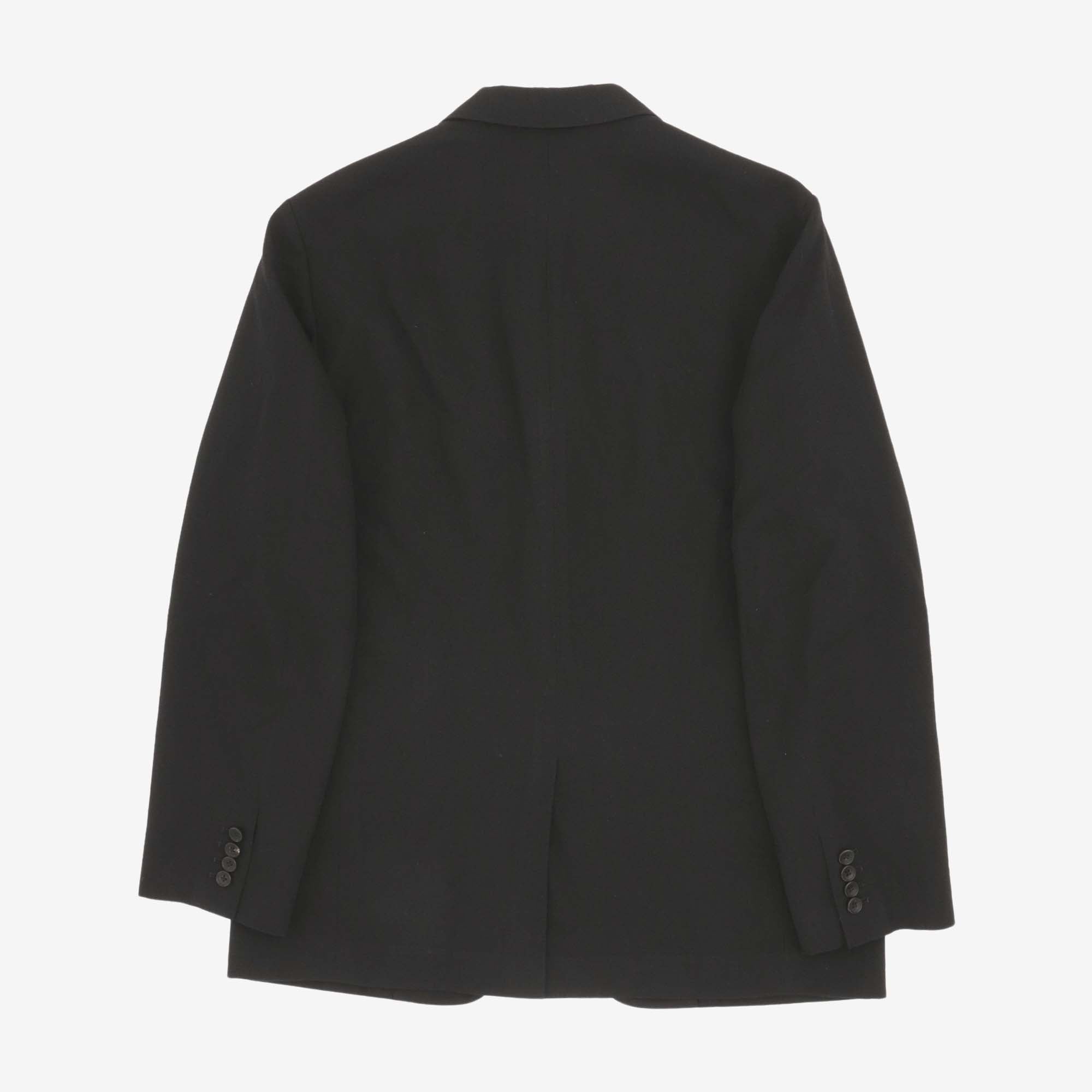 Wool Gabardine 2B Jacket