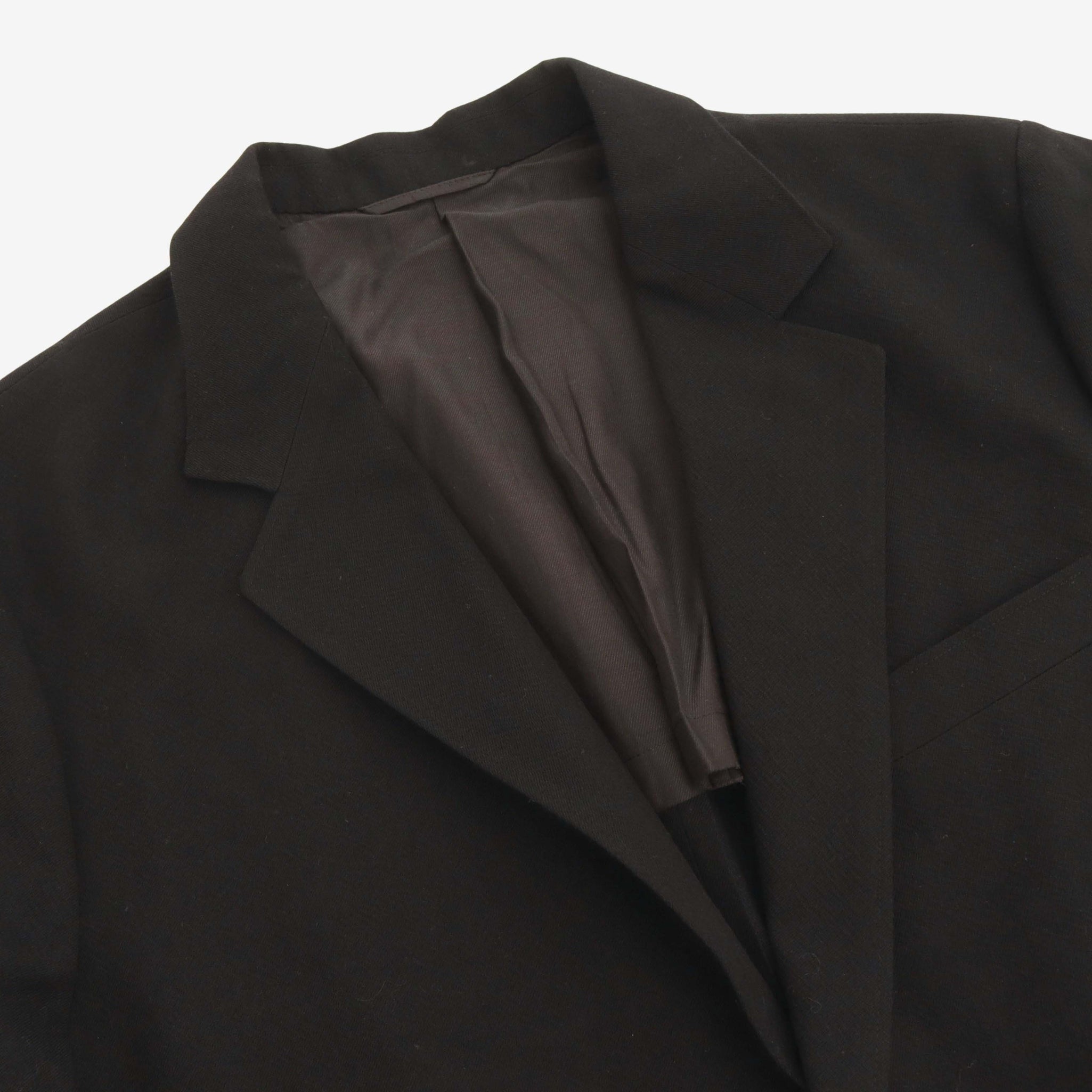 Wool Gabardine 2B Jacket