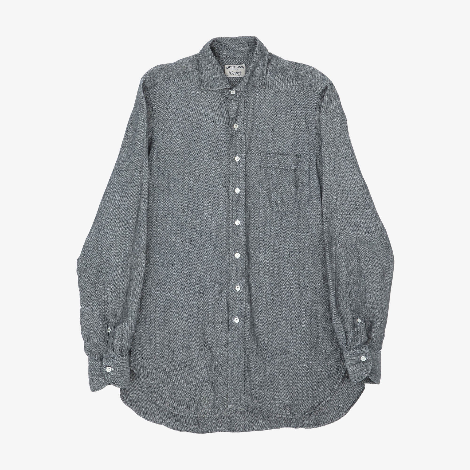 Herringbone Slub Shirt (Cleeve of London)