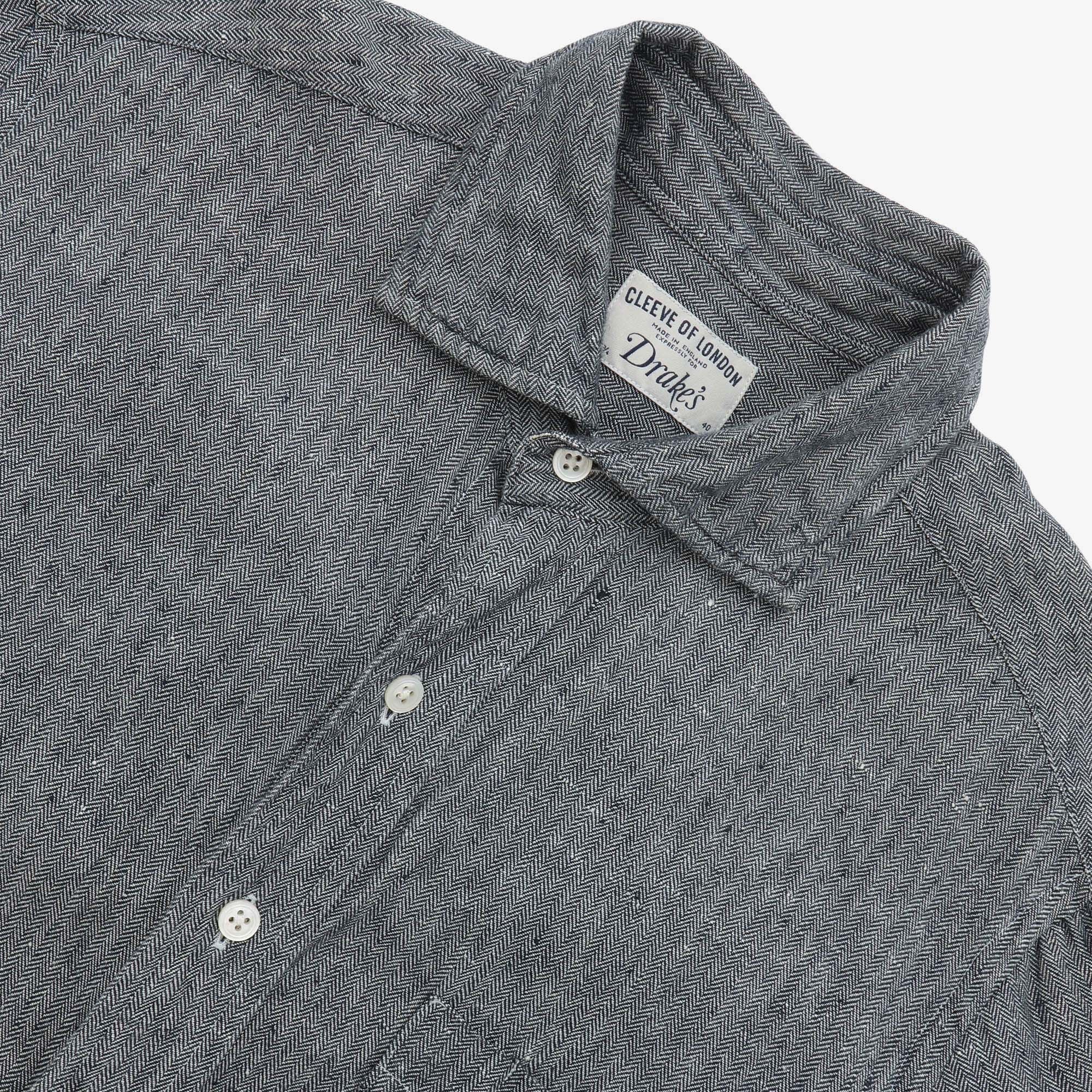 Herringbone Slub Shirt (Cleeve of London)