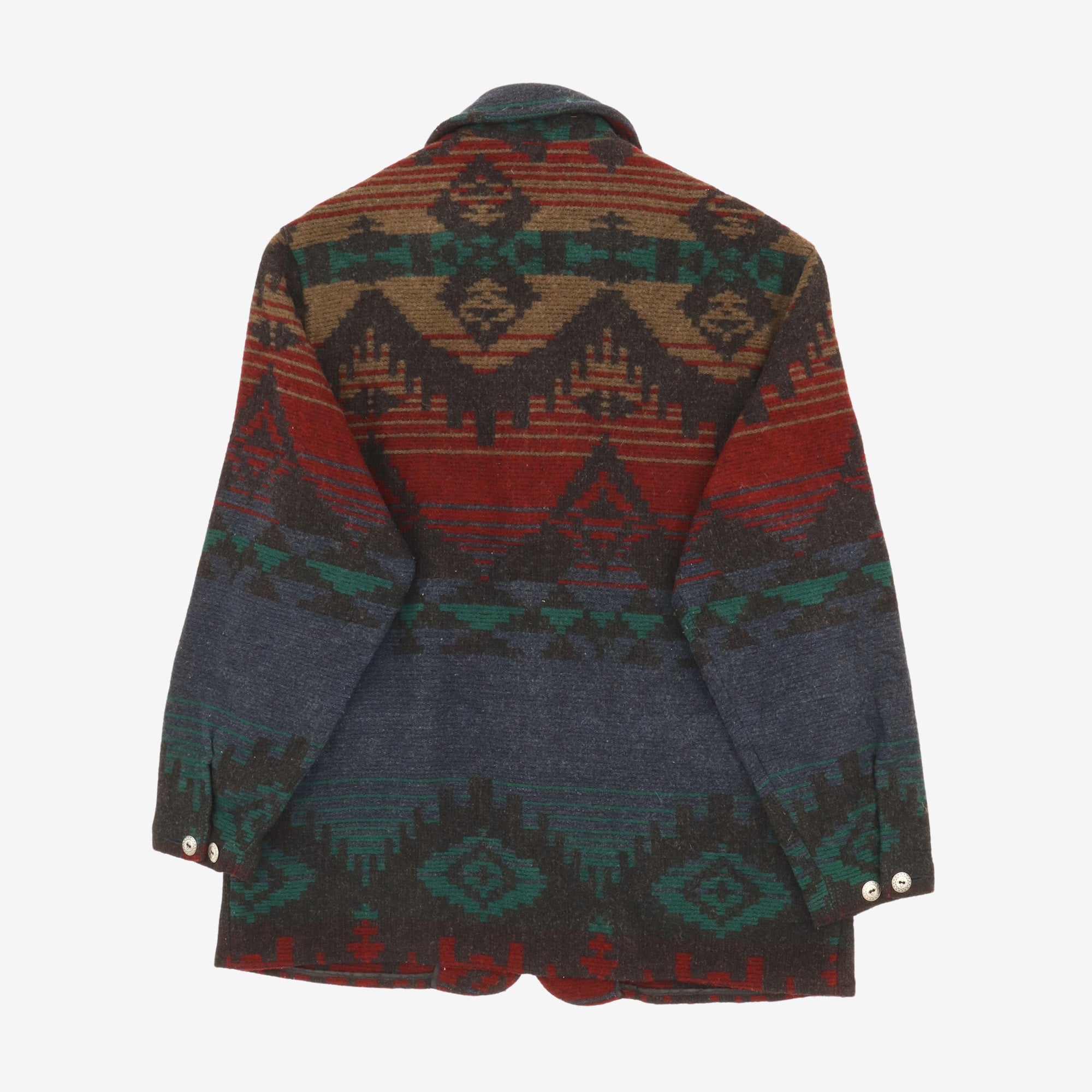 Vintage Aztec Heavy Wool Chore Jacket
