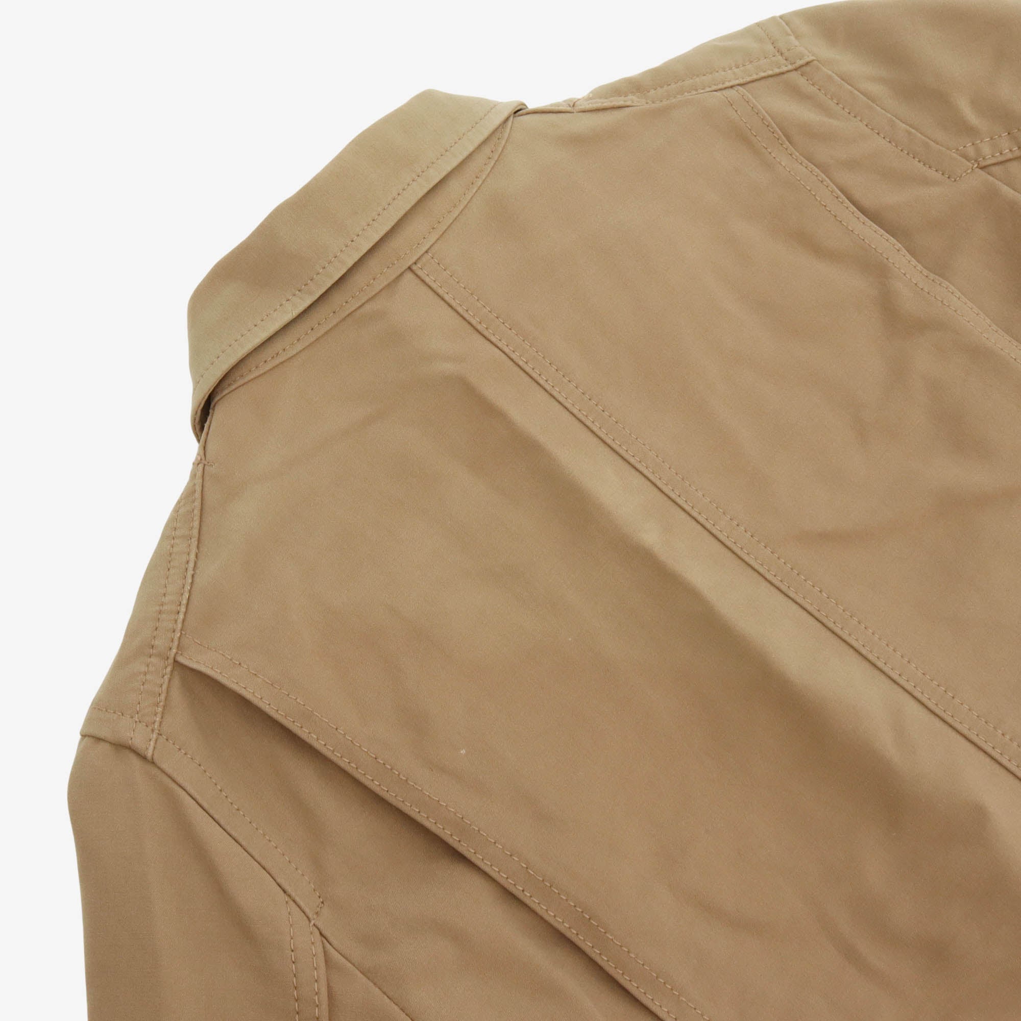 Vintage Back Satin Shop Coat