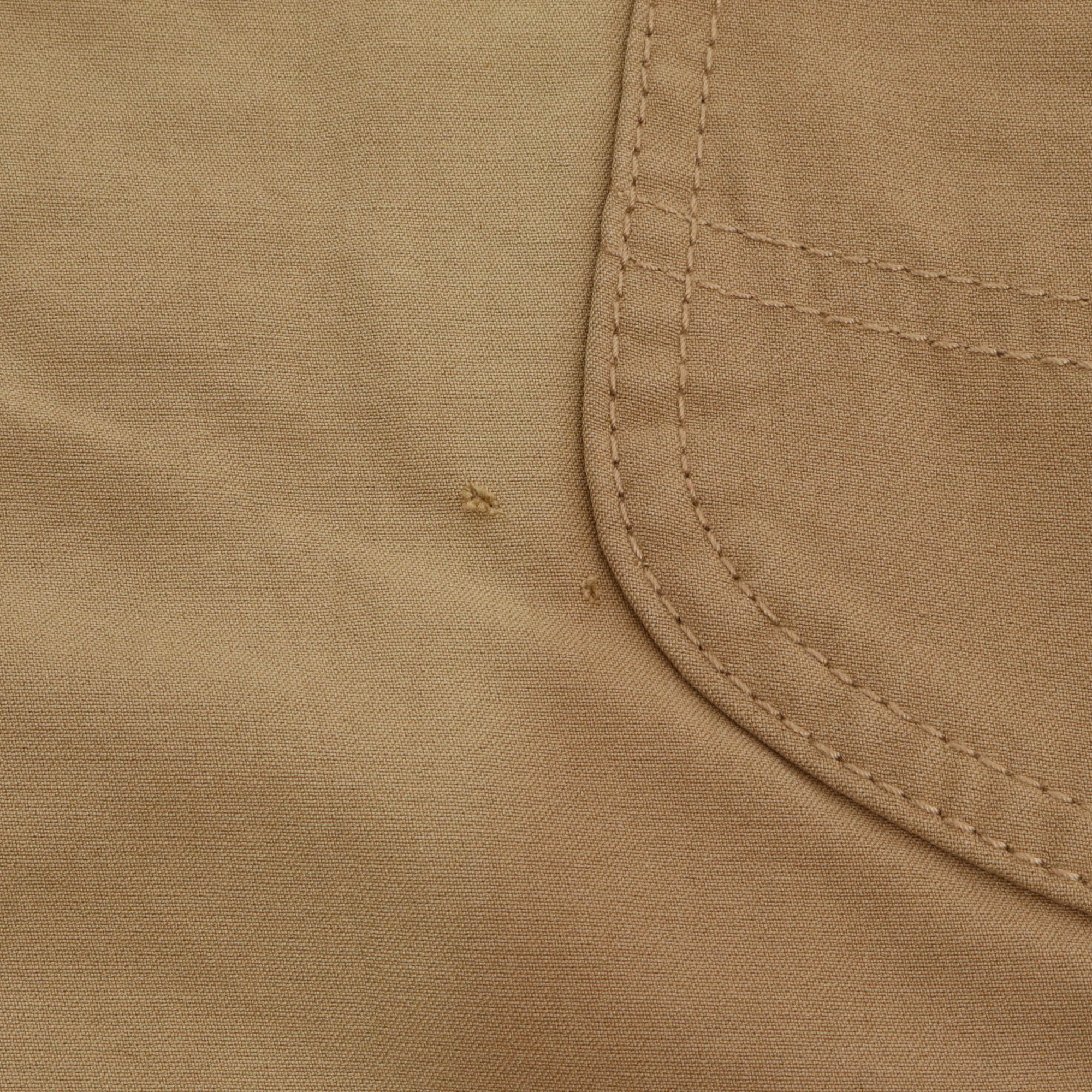 Vintage Back Satin Shop Coat