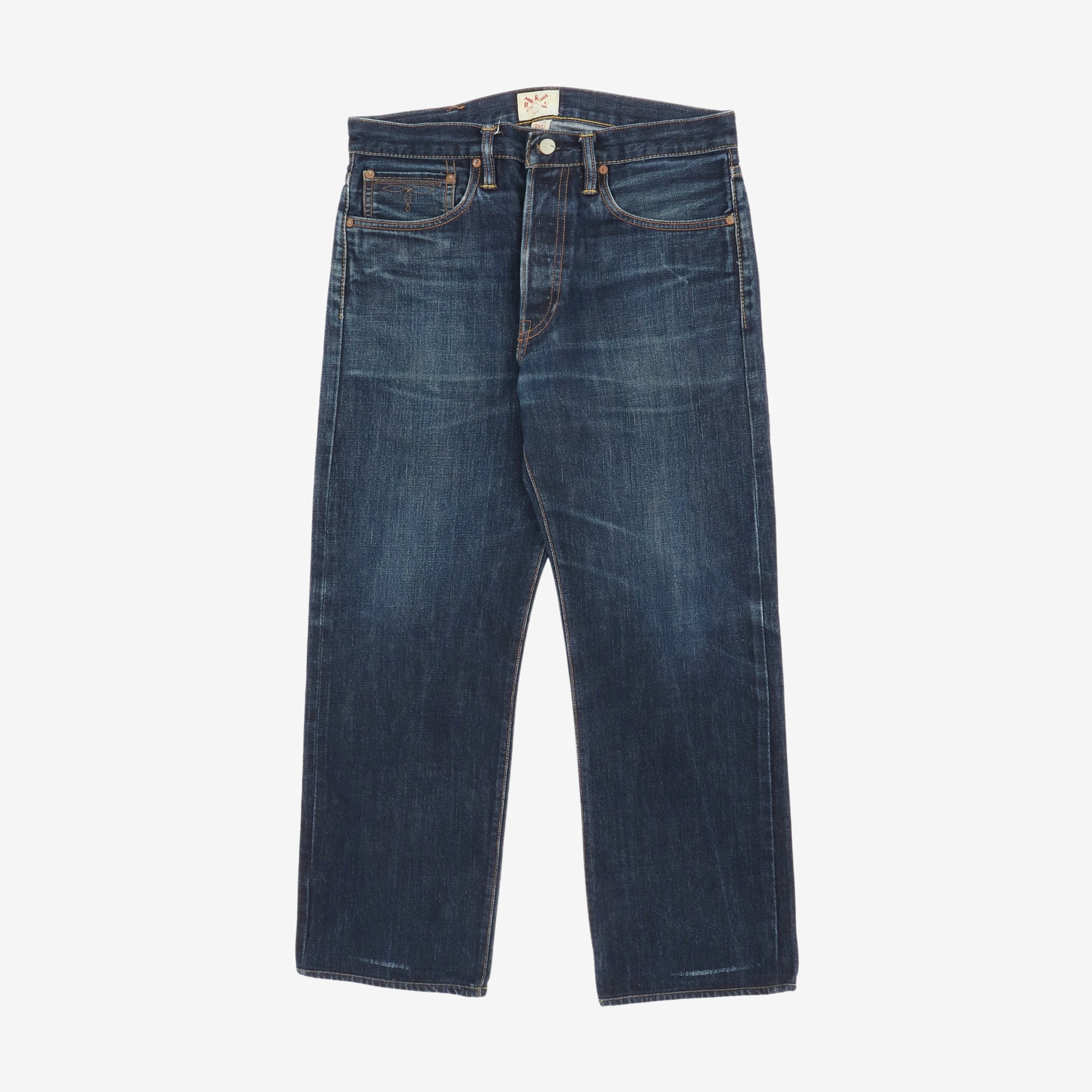 Straight Fit Selvedge Jeans (32W X 27L)