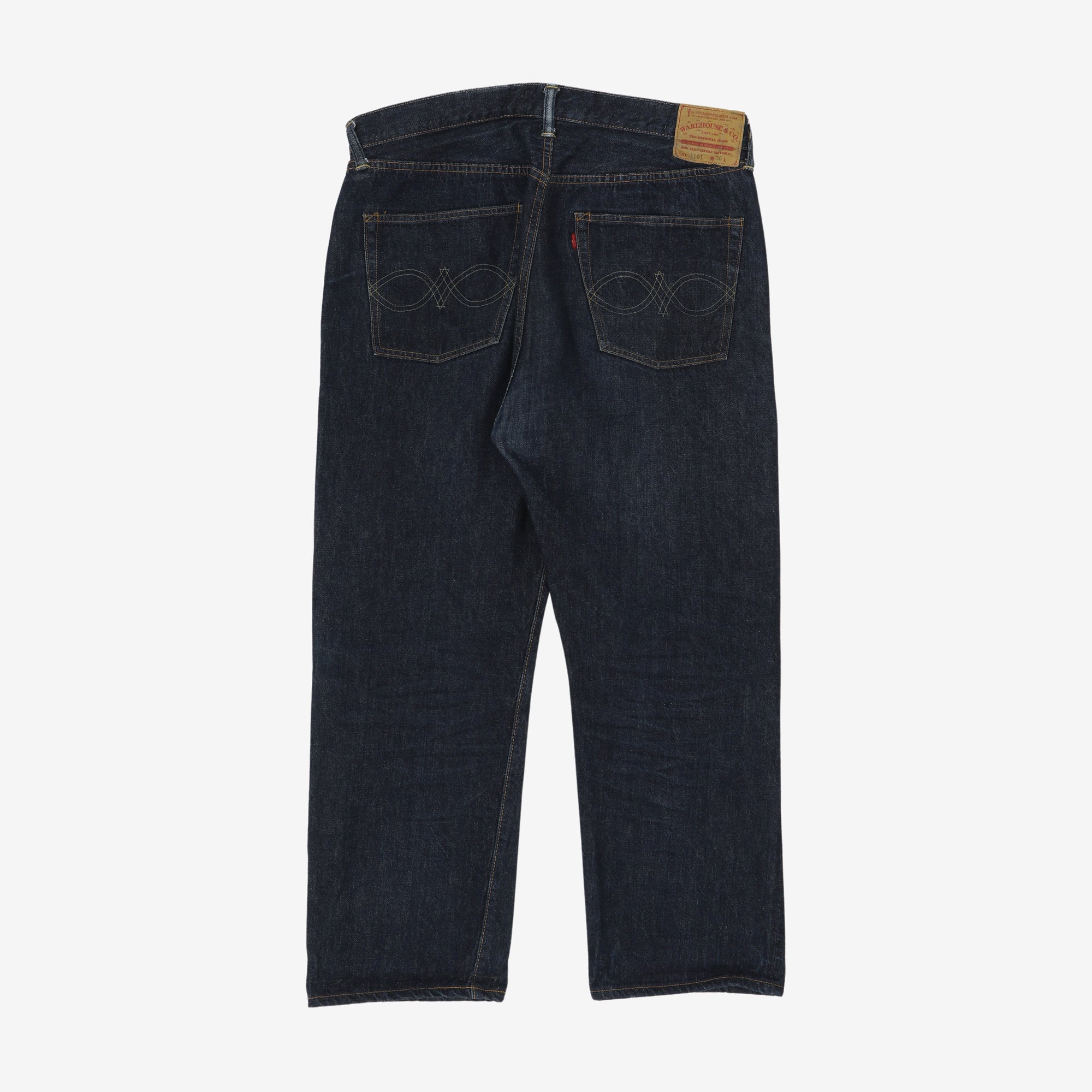 1101 One Wash Selvedge Jeans (35W X 25L)