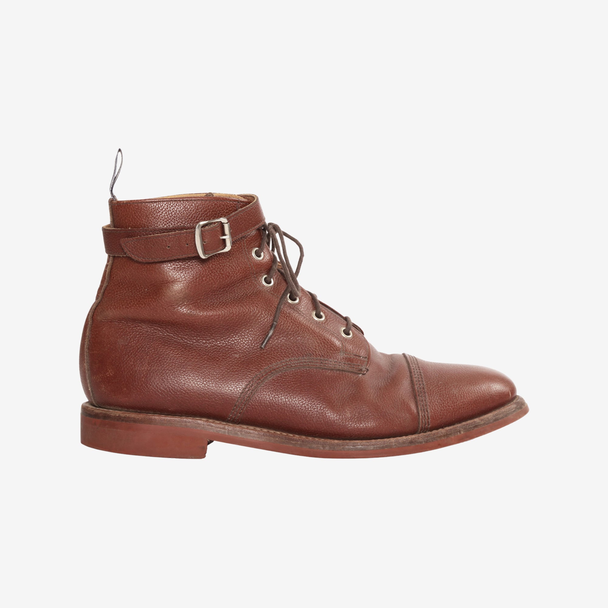 Leather Lace Up Boots