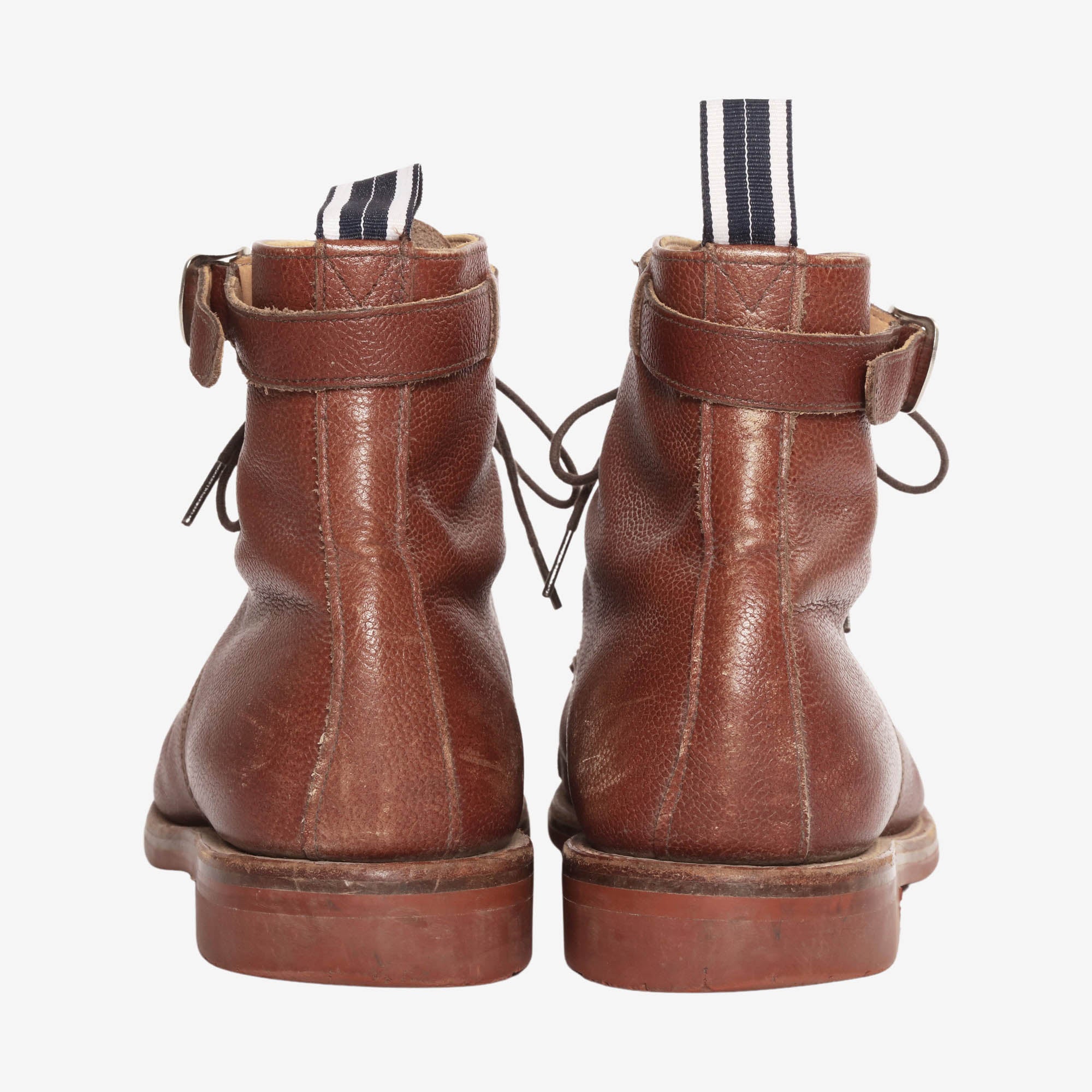 Leather Lace Up Boots