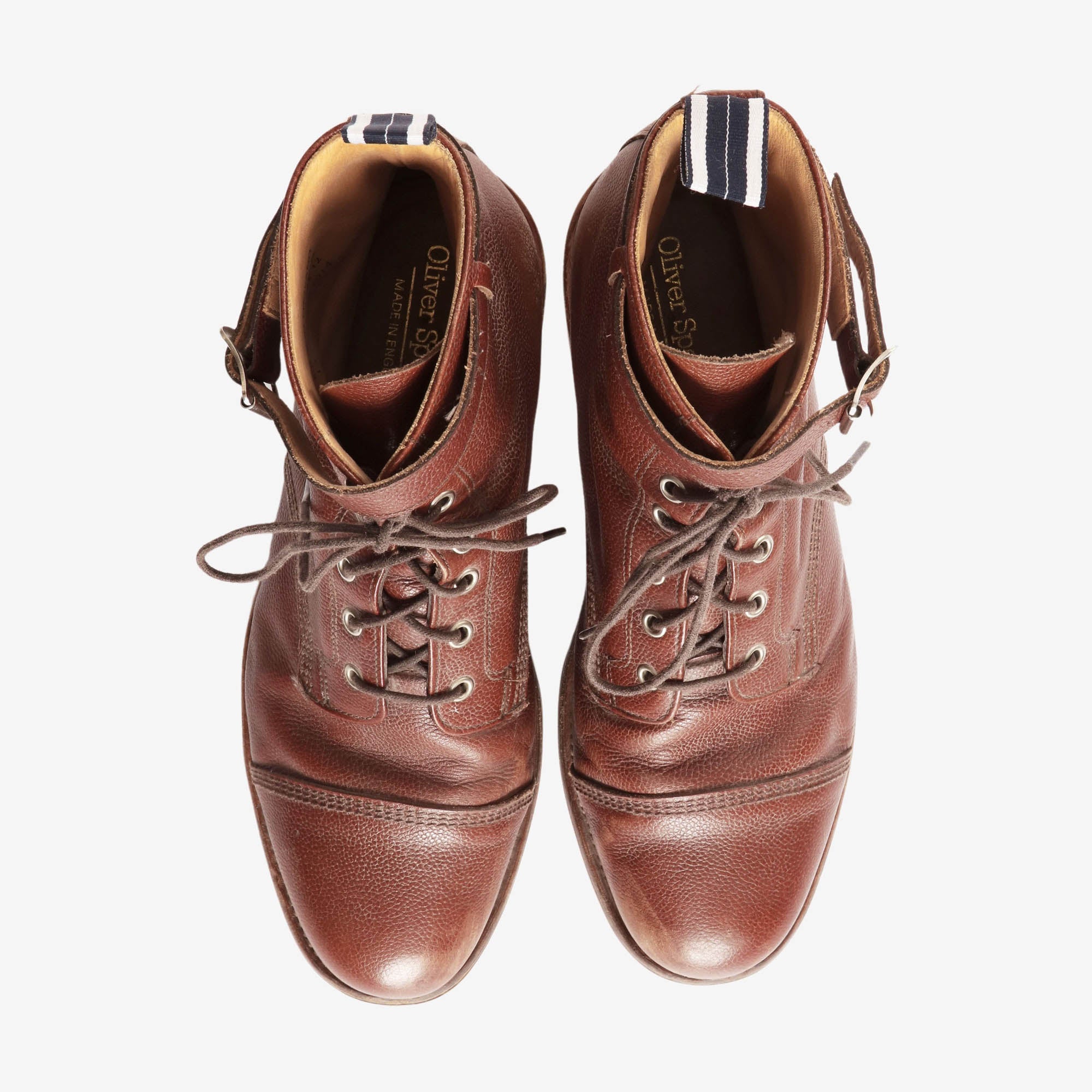 Leather Lace Up Boots